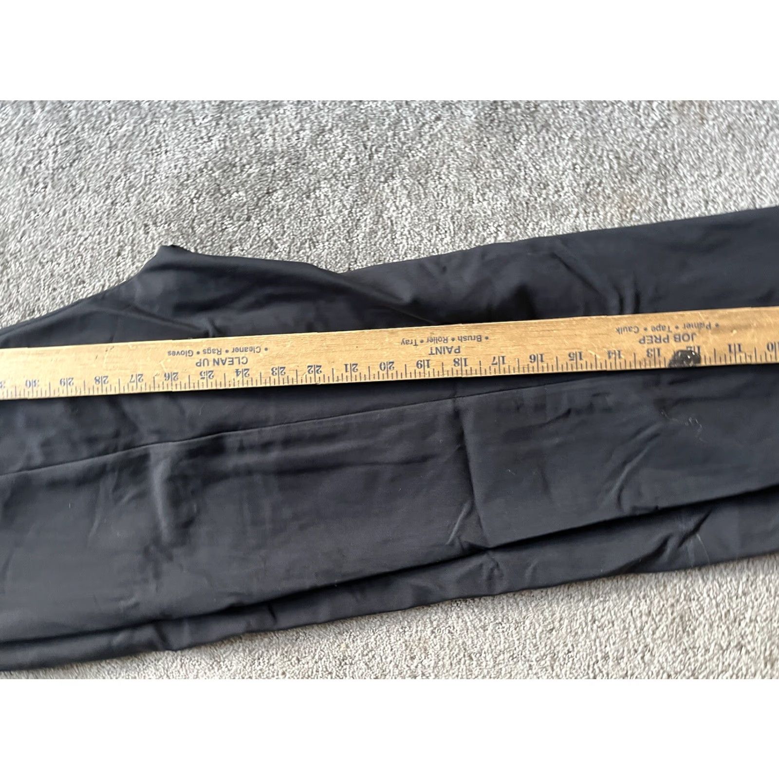Banana Republic Banana Republic Pants Womens Black Side Zip Size 8 Solid Dress Pants Size 30" / US 8 / IT 44 - 6 Thumbnail