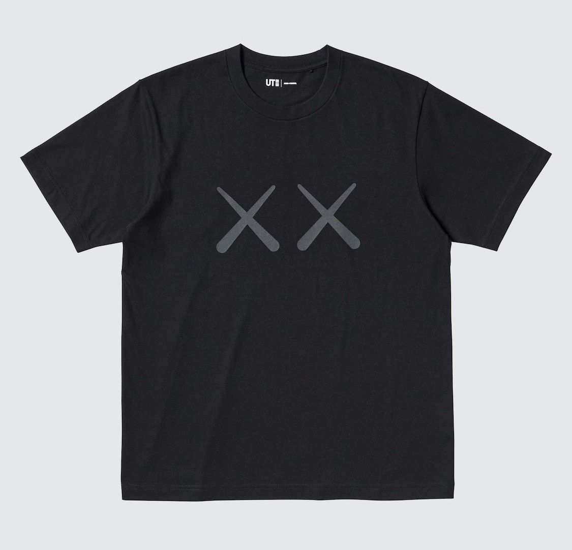 Andy Warhol × Kaws × Uniqlo Kaws Andy Warhol Uniqlo Black XX Face Tshirt Size CS Size US XS / EU 42 / 0 - 1 Thumbnail