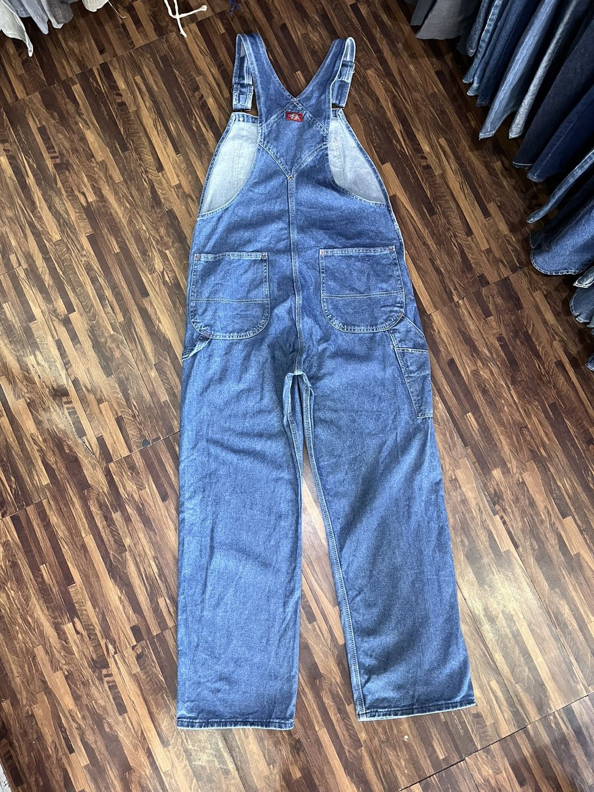 Dickies × Vintage Overall Diskies Jeans Size US 34 / EU 50 - 6 Thumbnail