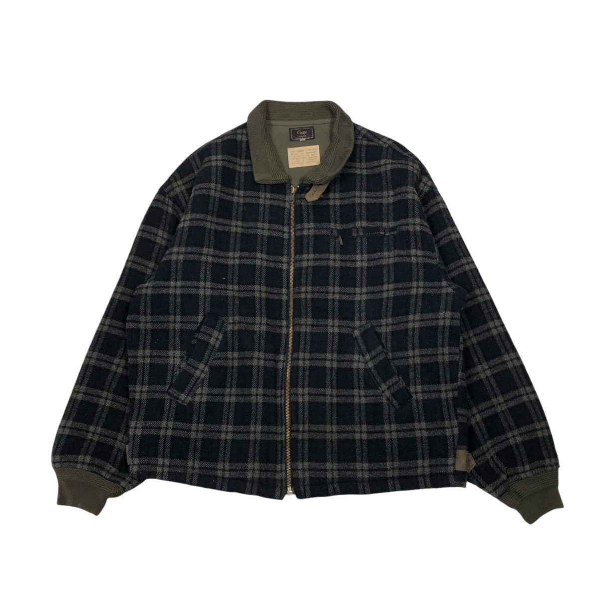 J. Press × Japanese Brand × Vintage J.Press wool Harrington Plaid