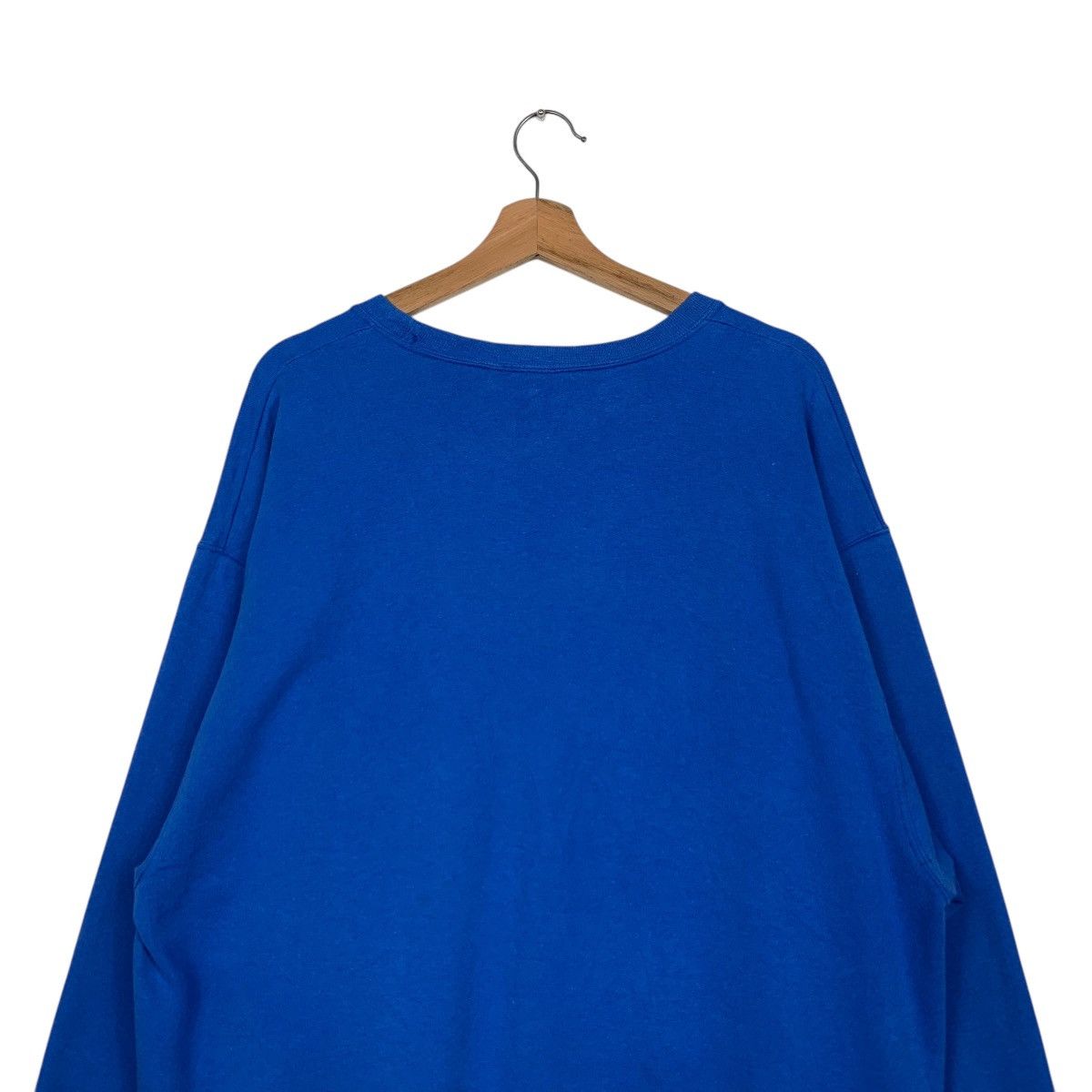 Vintage Vintage Blue Crewneck Sweatshirt UK Big Logo #1582-C71 Size US M / EU 48-50 / 2 - 8 Thumbnail