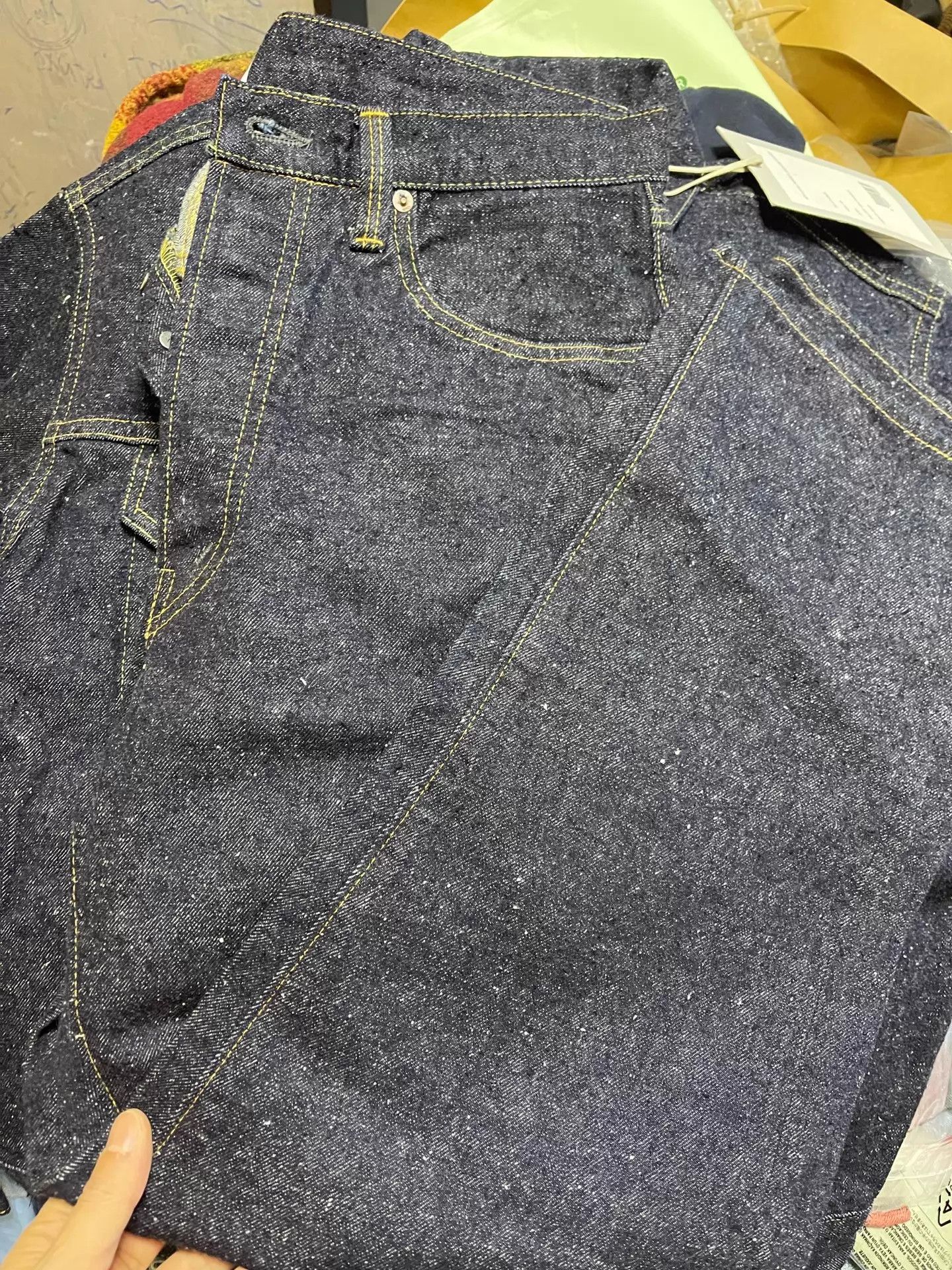 Other 34 Denim Pants New Custom Fabric 41-42 Waist 32 Thigh 106L Size US 34 / EU 50 - 6 Thumbnail
