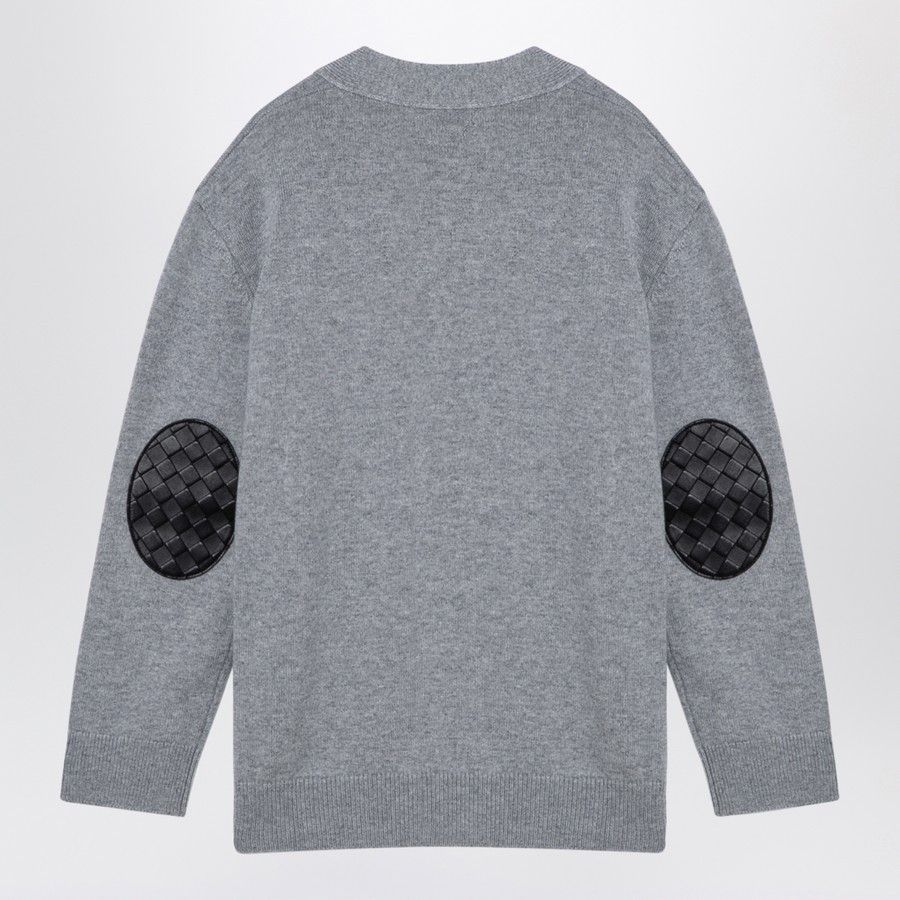 Bottega Veneta o1d2blof0824 Cardigans in Grey Size S / US 4 / IT 40 - 2 Thumbnail