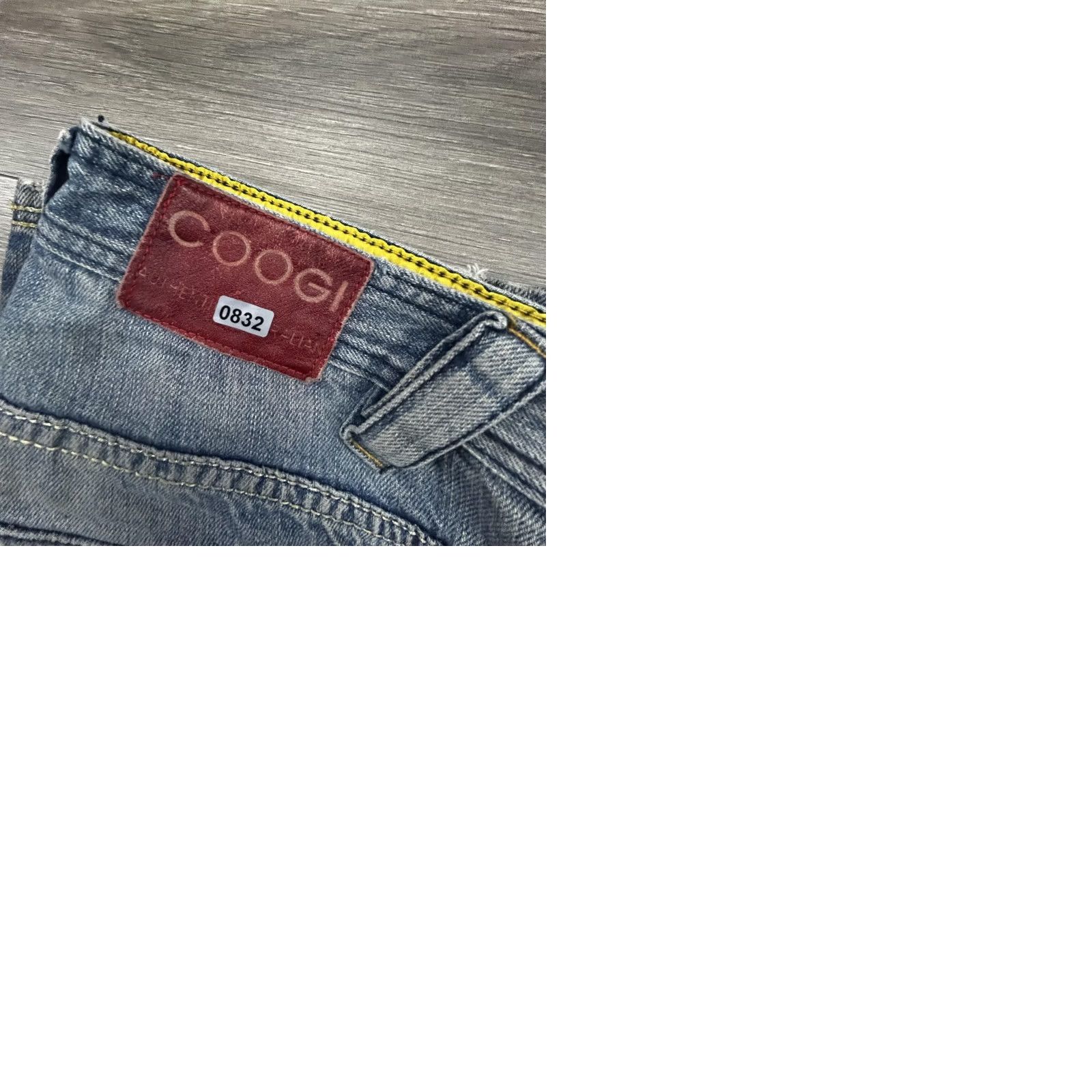 Coogi VINTAGE COOGI Jeans Mens 32x32 Blue Embroidered Eagle Striped Y2K VERY RARE Size US 32 / EU 48 - 10 Thumbnail