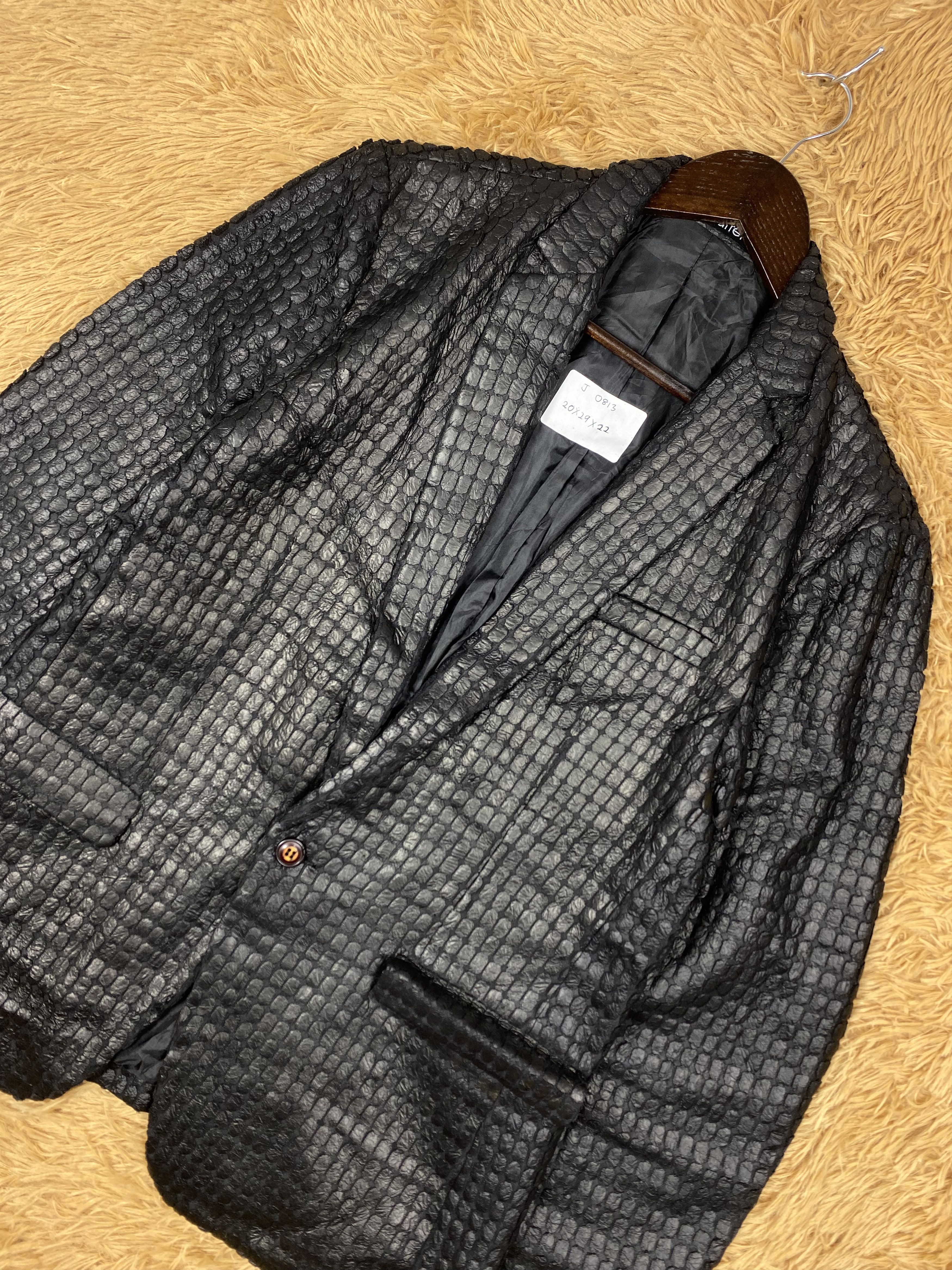 Neil Barrett Vintage Neil Barret Leather Jacket DJ0813 Size US XXL / EU 58 / 5 - 2 Thumbnail