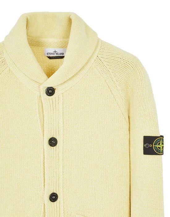 Yellow chenille cardigan hotsell