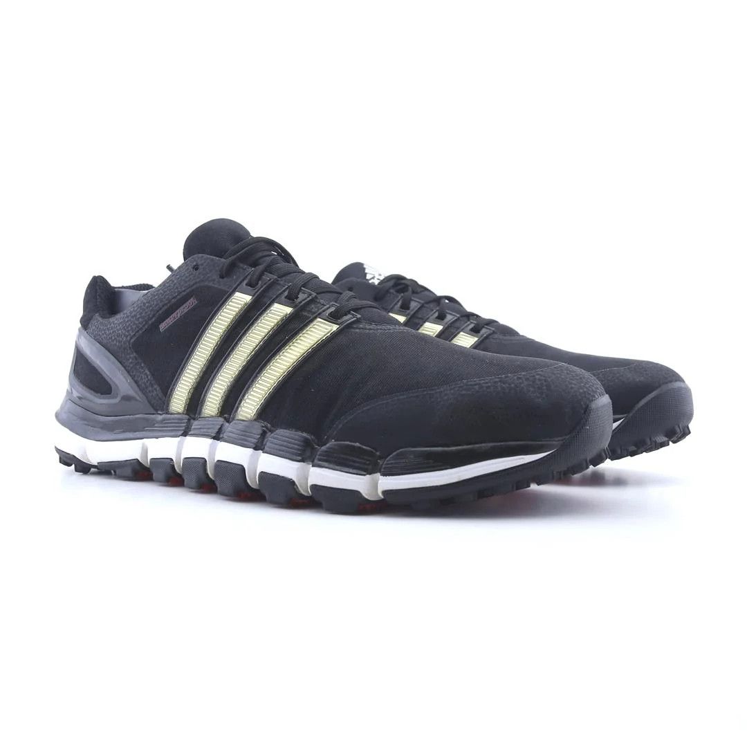 Adidas adidas Men's Pure 360 Gripmore Sport Golf Shoe in black gold Size US 12 / EU 45 - 3 Thumbnail