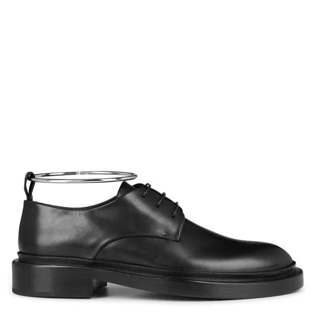 Jil Sander o1g2r1mq1024 Lace Up Derby Shoes in Black Size US 9 / IT 39 - 1 Thumbnail