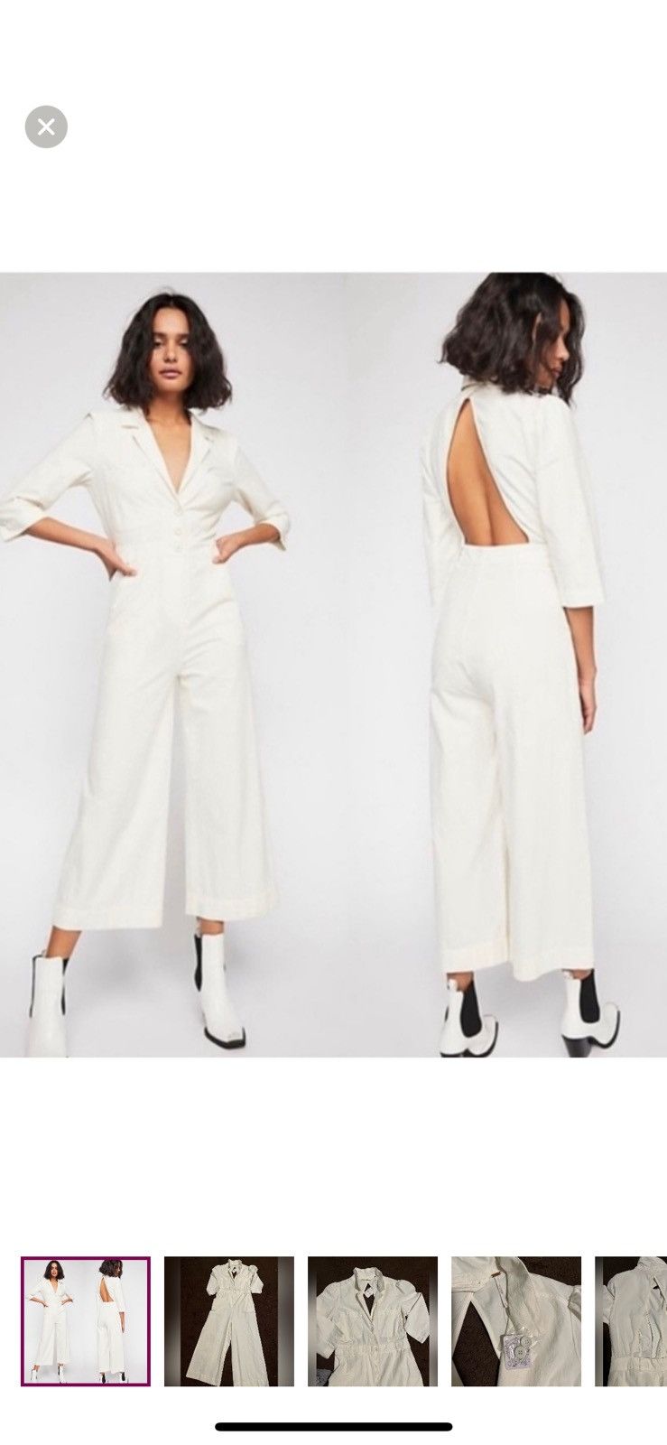 Free People Free people backless jumpsuit Size 30" / US 8 / IT 44 - 1 Thumbnail