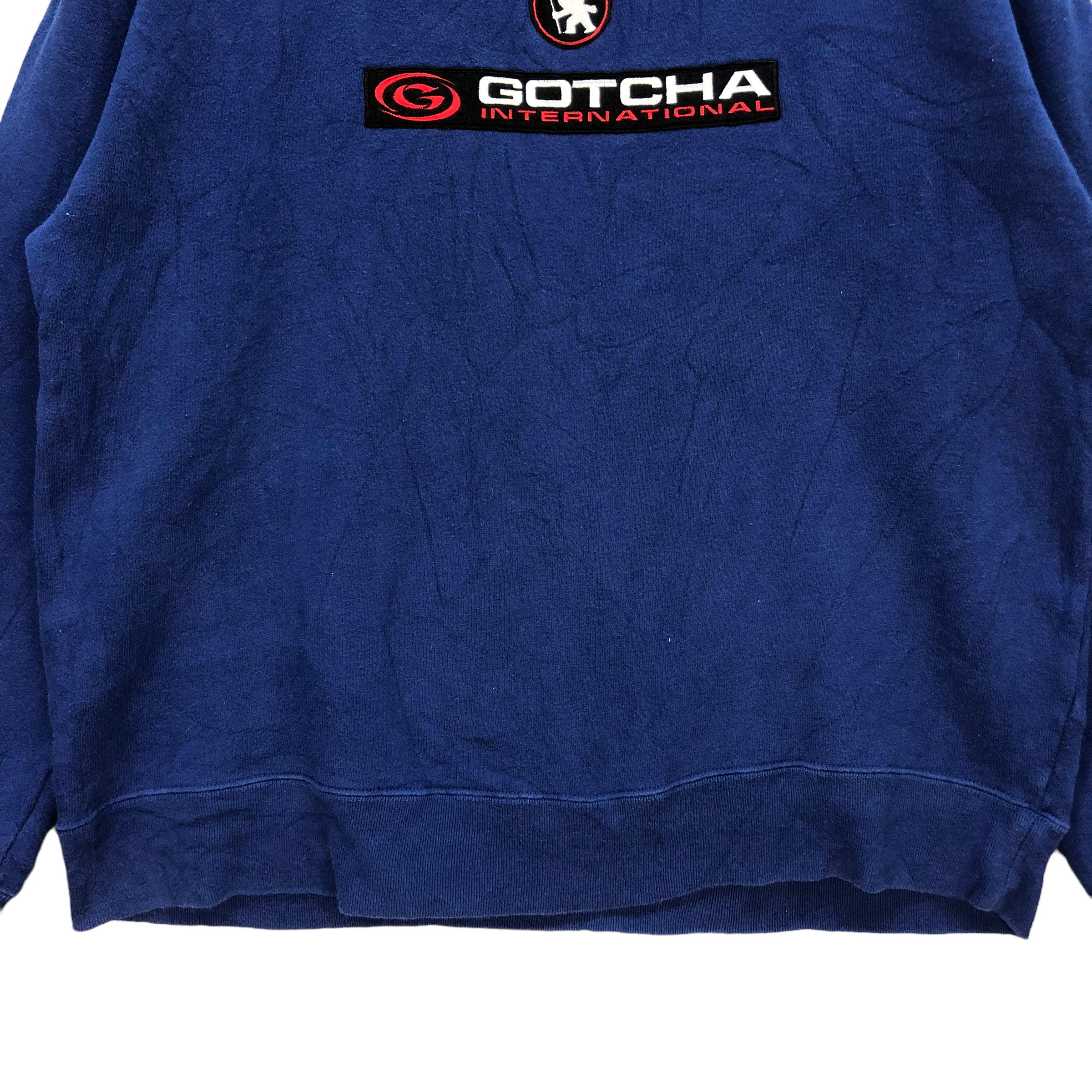 Gotcha GOTCHA INTERNATIONAL BIG LOGO SWEATSHIRTS #7301-127 Size US L / EU 52-54 / 3 - 4 Thumbnail