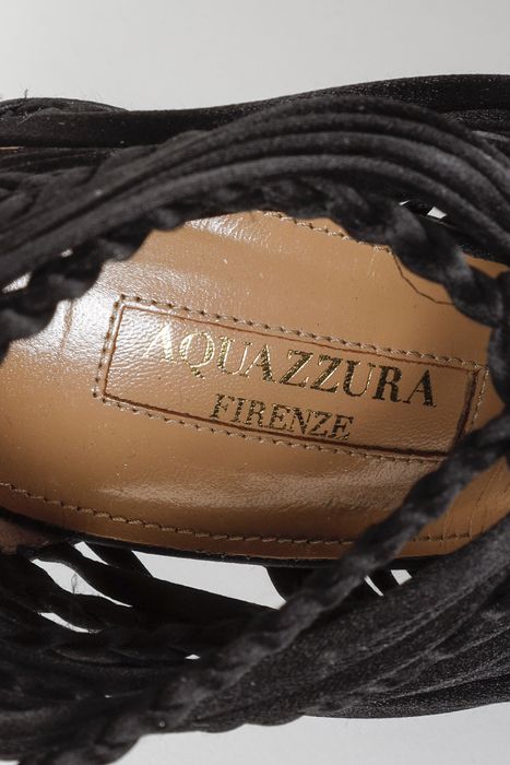 aquazzura strappy heels