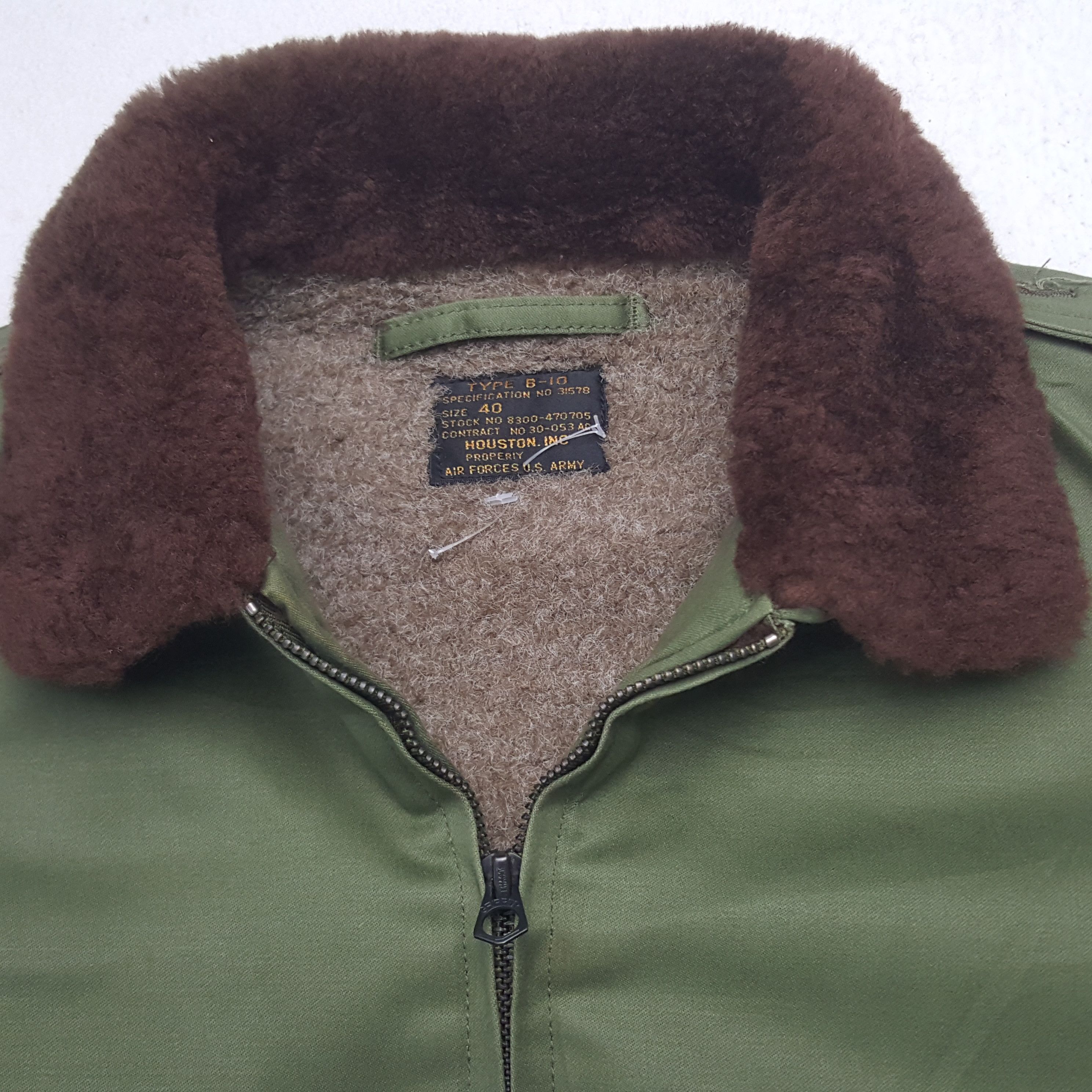Other Vintage Army Air Force Winter Bomber Jacket Size US L / EU 52-54 / 3 - 4 Thumbnail