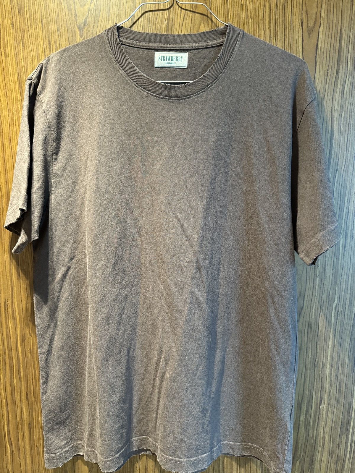 Strawberry Strawberry OG Brown Distressed Tee Size US L / EU 52-54 / 3 - 1 Thumbnail