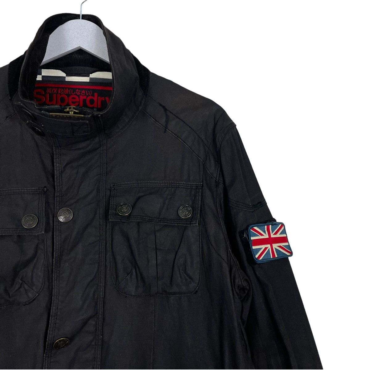Superdry STEAL 💥SUPERDRY ROOKIE BIKER ZIPPER JACKET Size US L / EU 52-54 / 3 - 5 Thumbnail