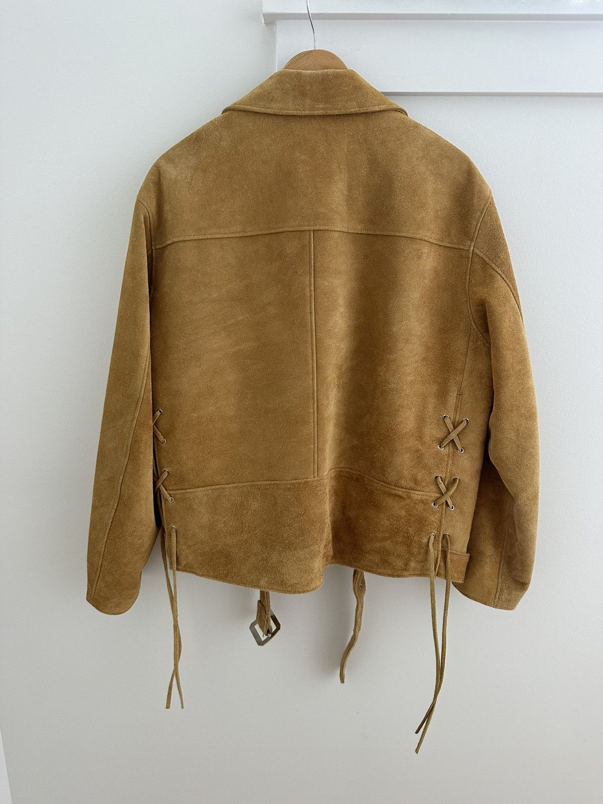 Unused Biker jacket in calf suede Size US XL / EU 56 / 4 - 7 Thumbnail