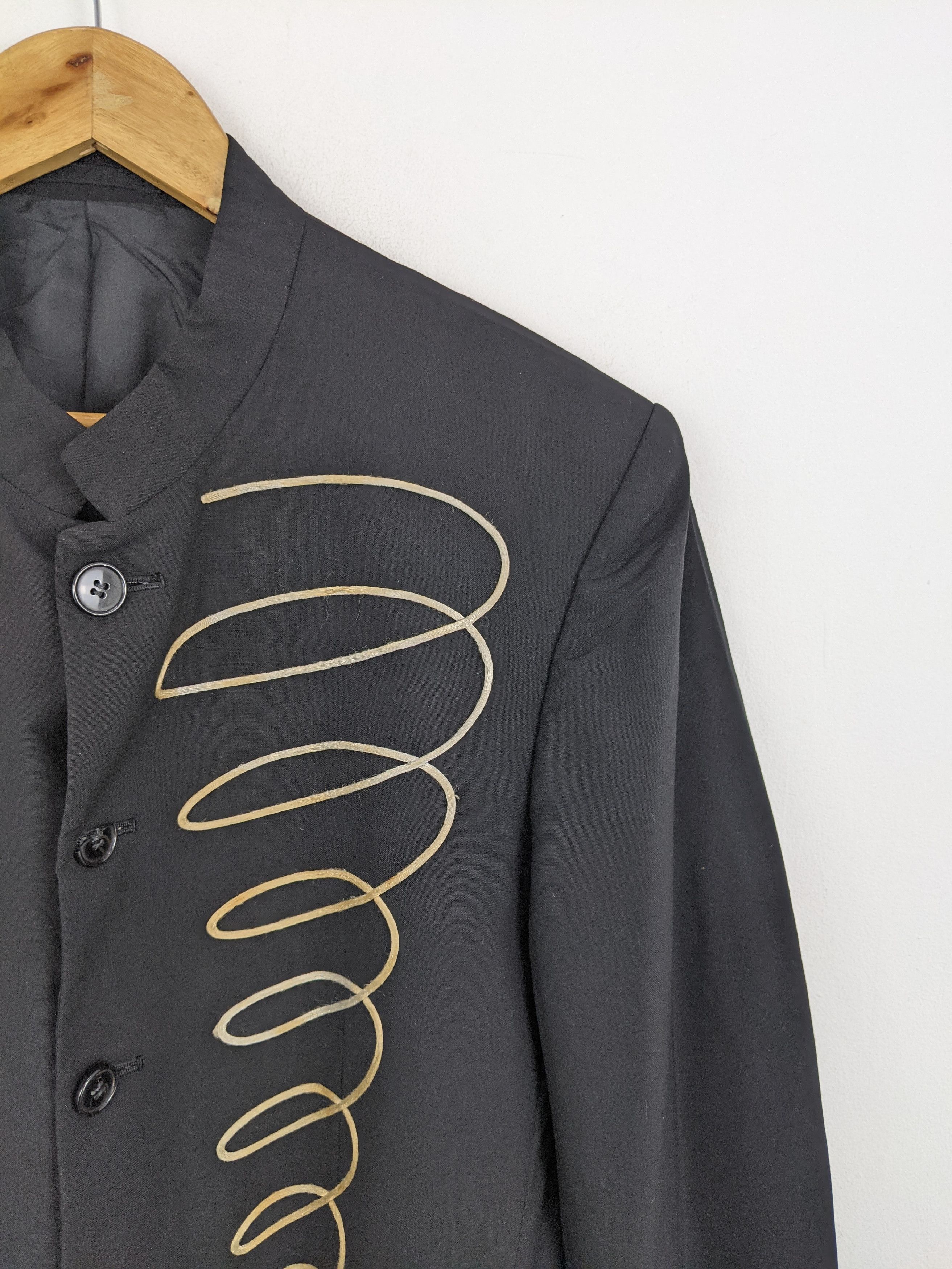 Japanese Brand × Mr. Junko Mr.Junko Koshino String Design Blazer Jacket MJ0129Z Size US M / EU 48-50 / 2 - 11 Thumbnail