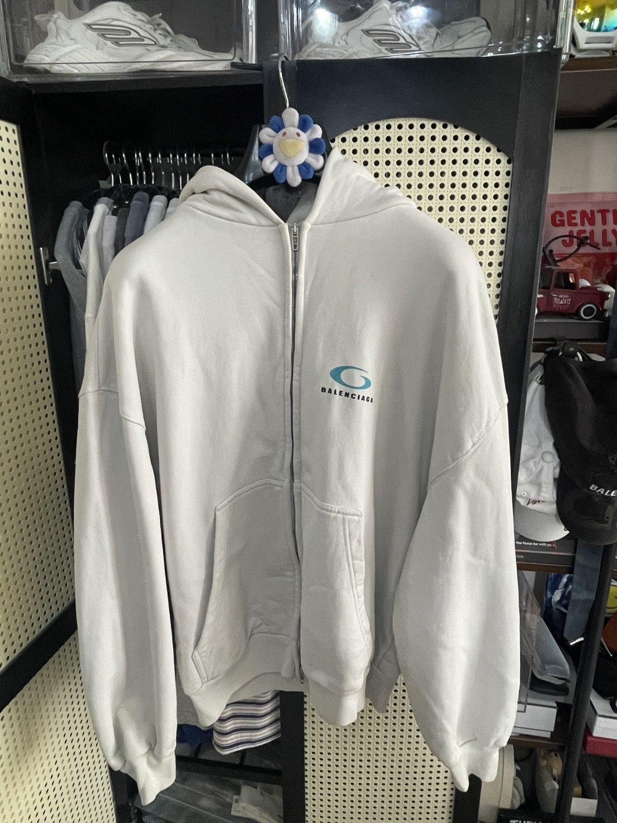 Balenciaga BALENCIAGA Loop Sports Icon Zip Hoodie Size US M / EU 48-50 / 2 - 1 Thumbnail