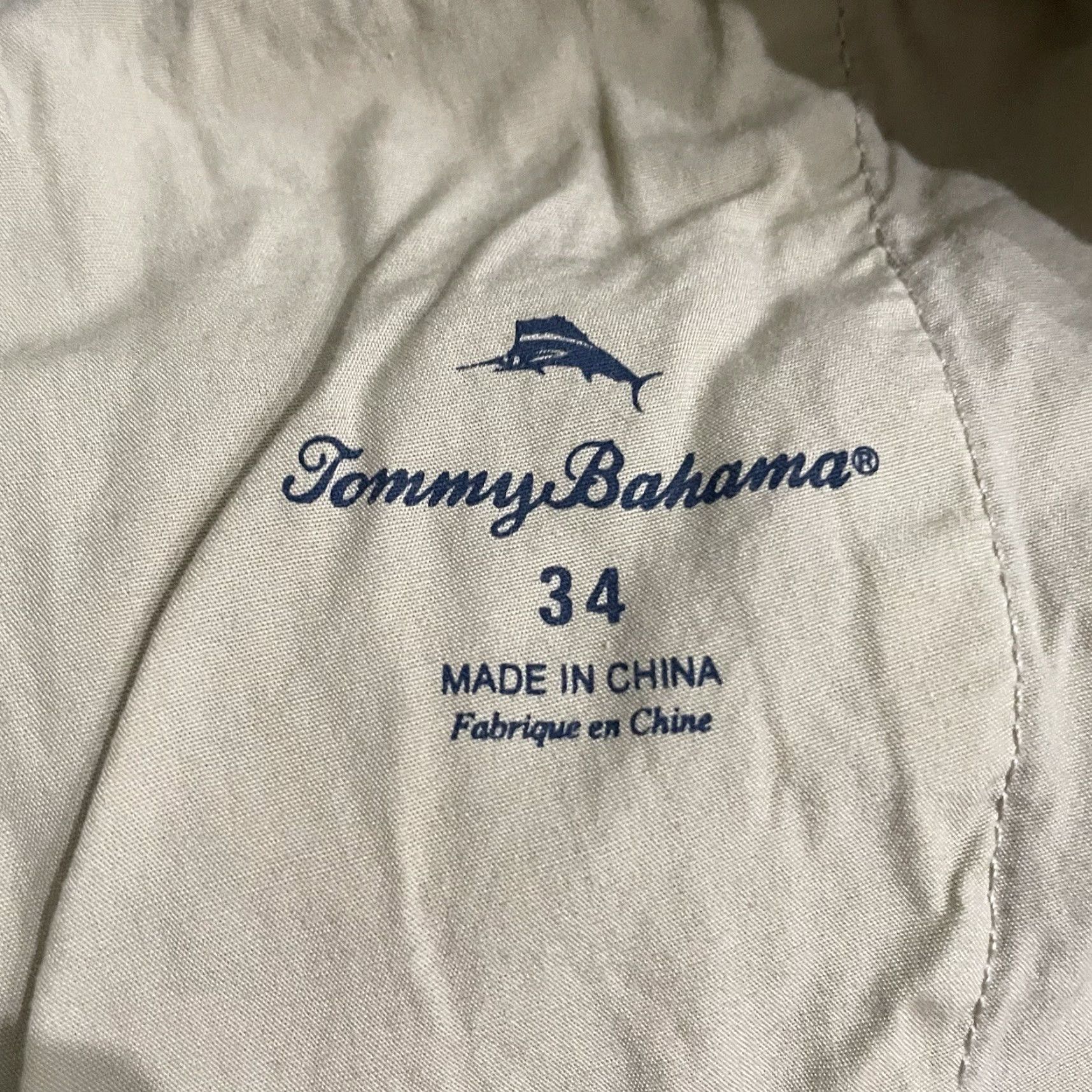 Tommy Bahama Tommy Bahama Cotton blend tan shorts Mens Size 34 Size US 34 / EU 50 - 4 Thumbnail