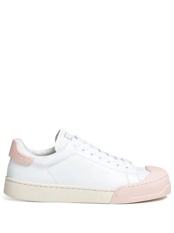 Marni oc11z0525 Panelled Lace Up Sneakers in White Size US 10 / EU 43 - 2 Thumbnail