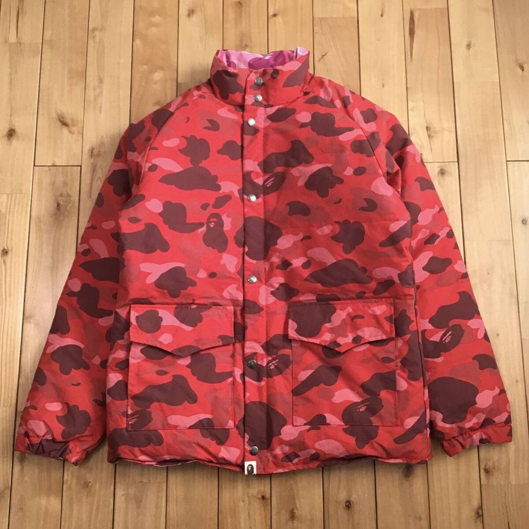 Bape × Nigo 🔥Reversible🔥 BAPE Puffer Down Jacket Pink camo Red camo NIGO Size US M / EU 48-50 / 2 - 4 Thumbnail