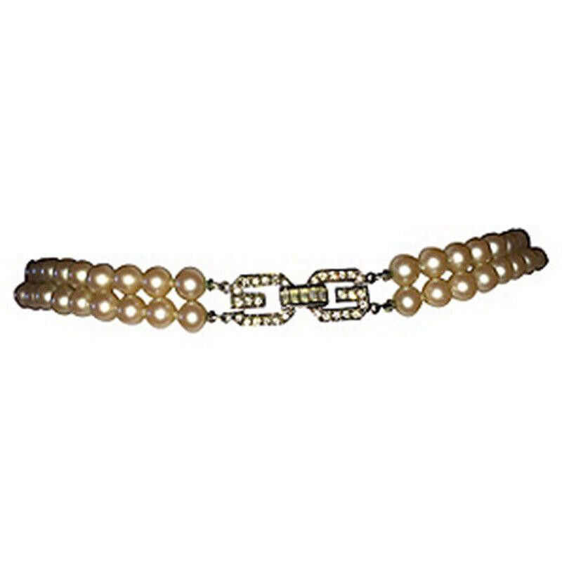 Givenchy Givenchy Double Strand Simulated Pearl Necklace Size ONE SIZE - 3 Thumbnail