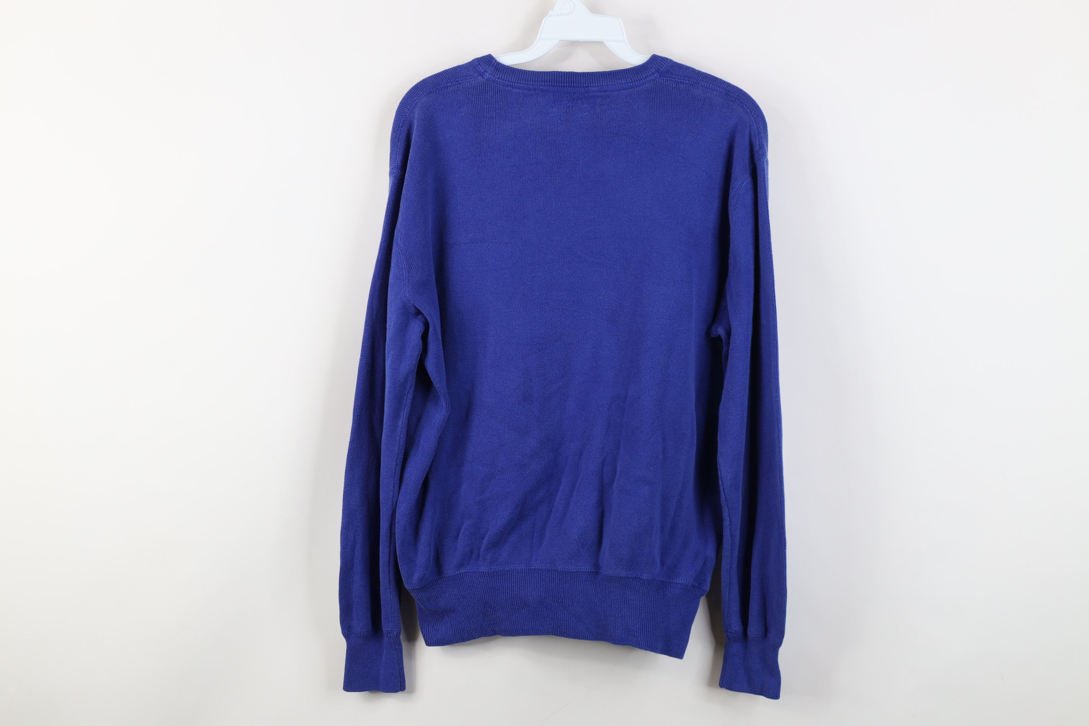 Vintage Y2K Ralph Lauren Cotton Ribbed Knit Crewneck Sweater