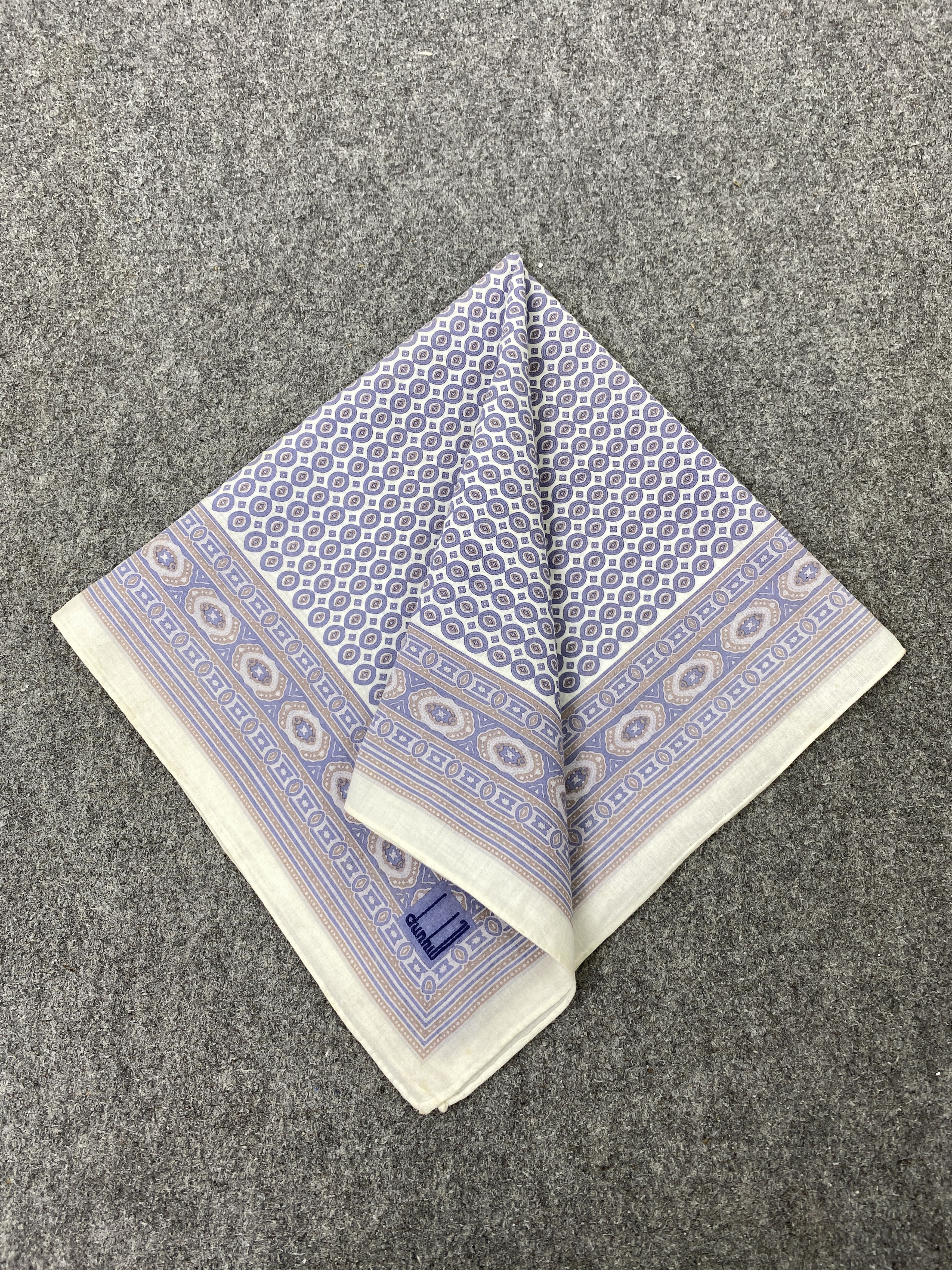 Alfred Dunhill Vintage Dunhill Handkerchief / Neckerchief KT0270 Size ONE SIZE - 3 Thumbnail