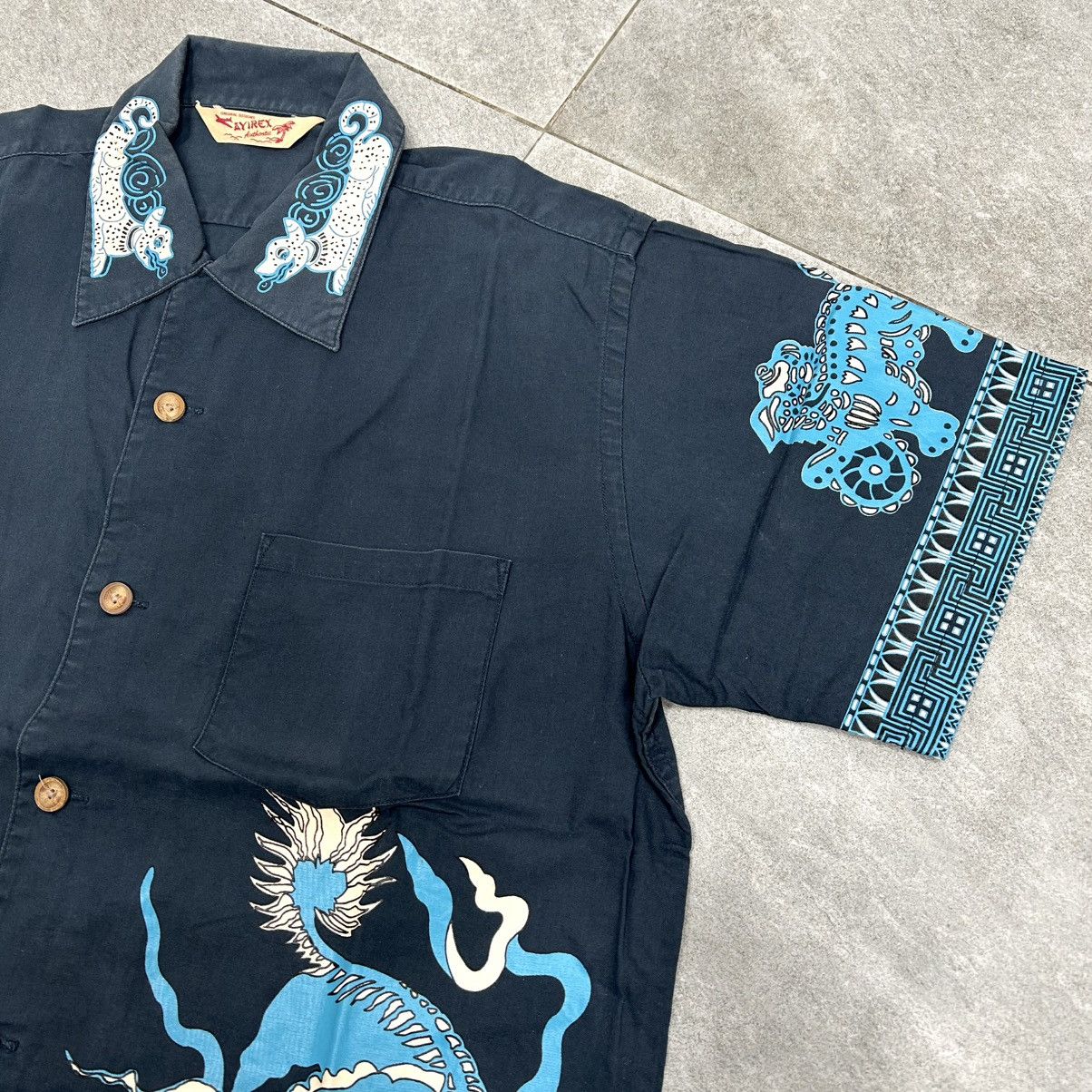 Avirex Vintage 90s AVIREX Shirt Button Up Size US L / EU 52-54 / 3 - 4 Thumbnail