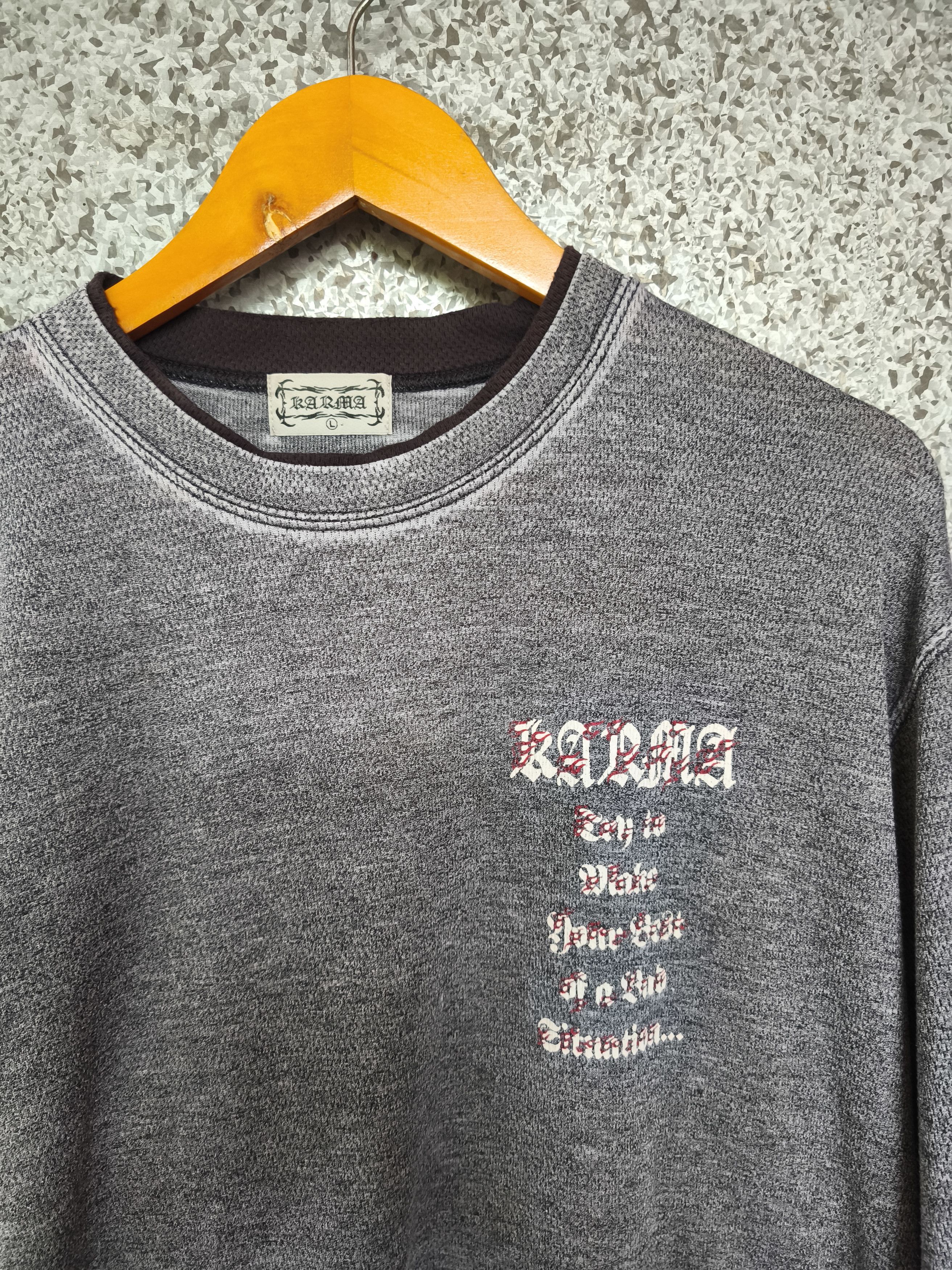 If Six Was Nine Vintage y2k Vintage Karma long sleeve Size US L / EU 52-54 / 3 - 9 Thumbnail