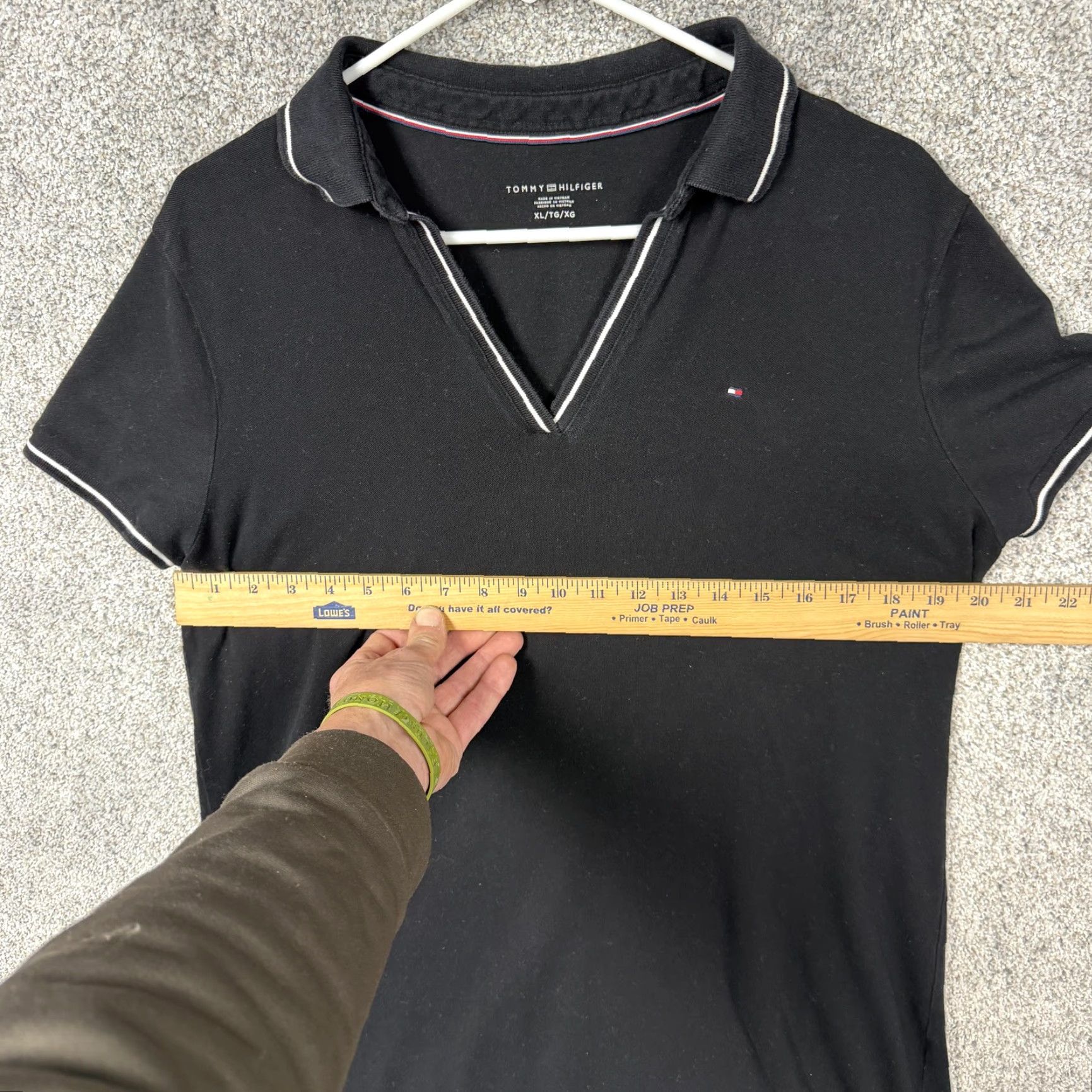 Tommy Hilfiger VINTAGE Tommy Hilfiger Shirt Dress XL Logo Preppy Sporty Golfcore Tennis Country Club Size XL / US 12-14 / IT 48-50 - 3 Thumbnail