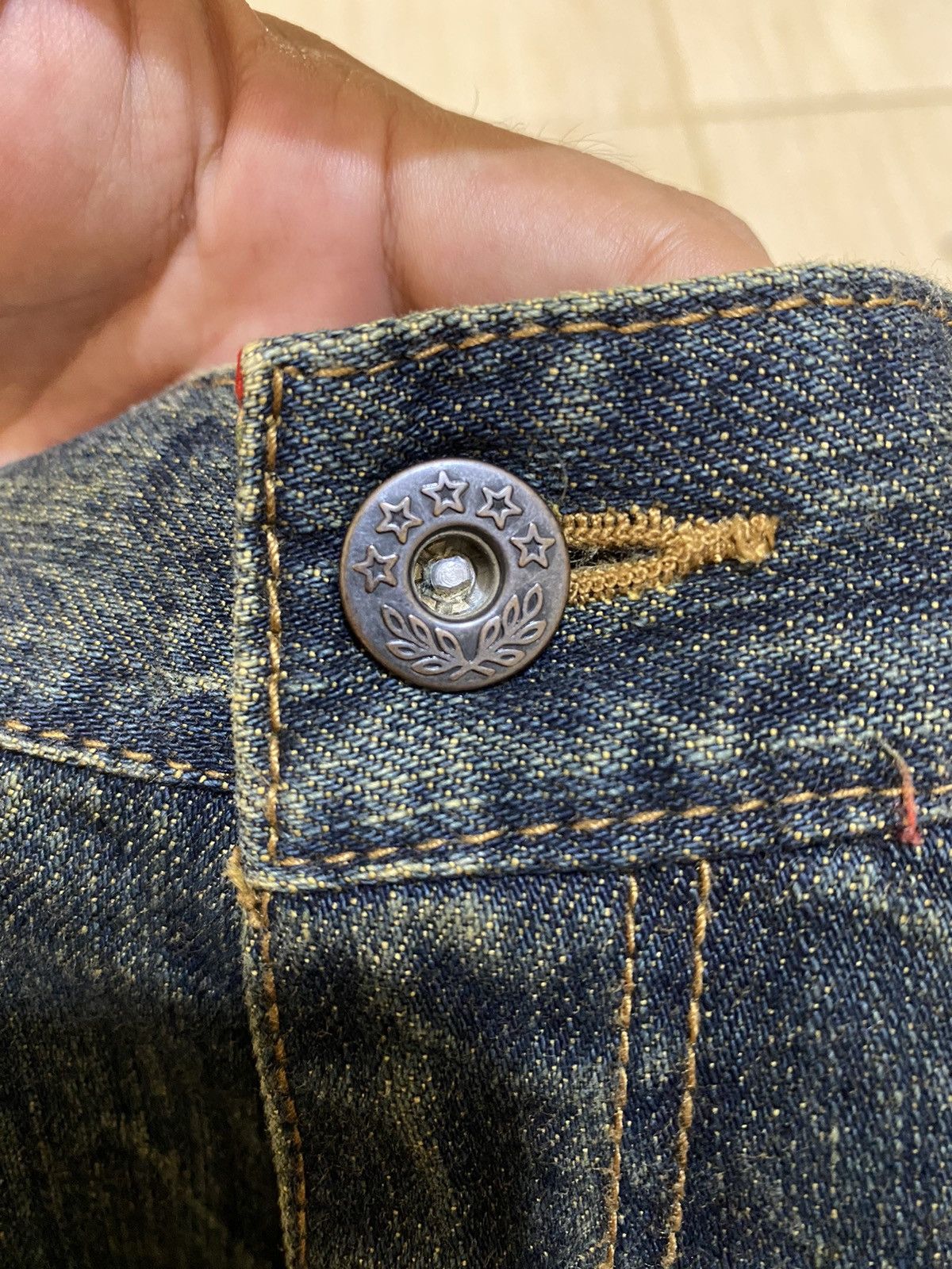 Japanese Brand Vintage Piko sashiko jeans Size US 32 / EU 48 - 8 Thumbnail