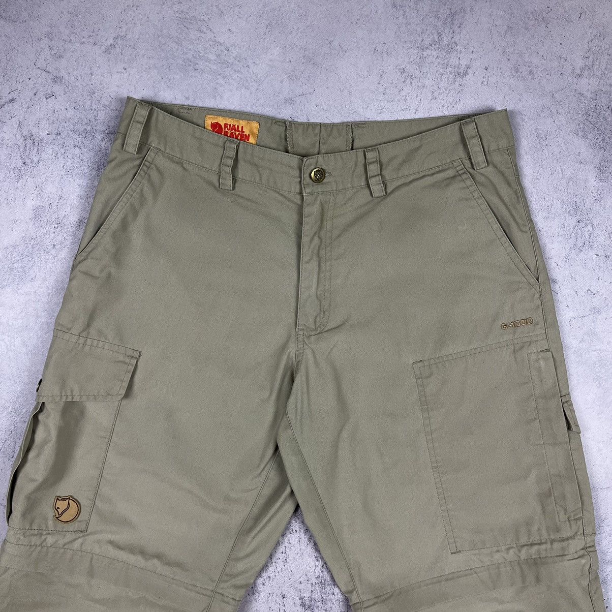 Fjallraven Rare Fjallraven G-1000 karl zip off trousers pants Size US 32 / EU 48 - 2 Thumbnail