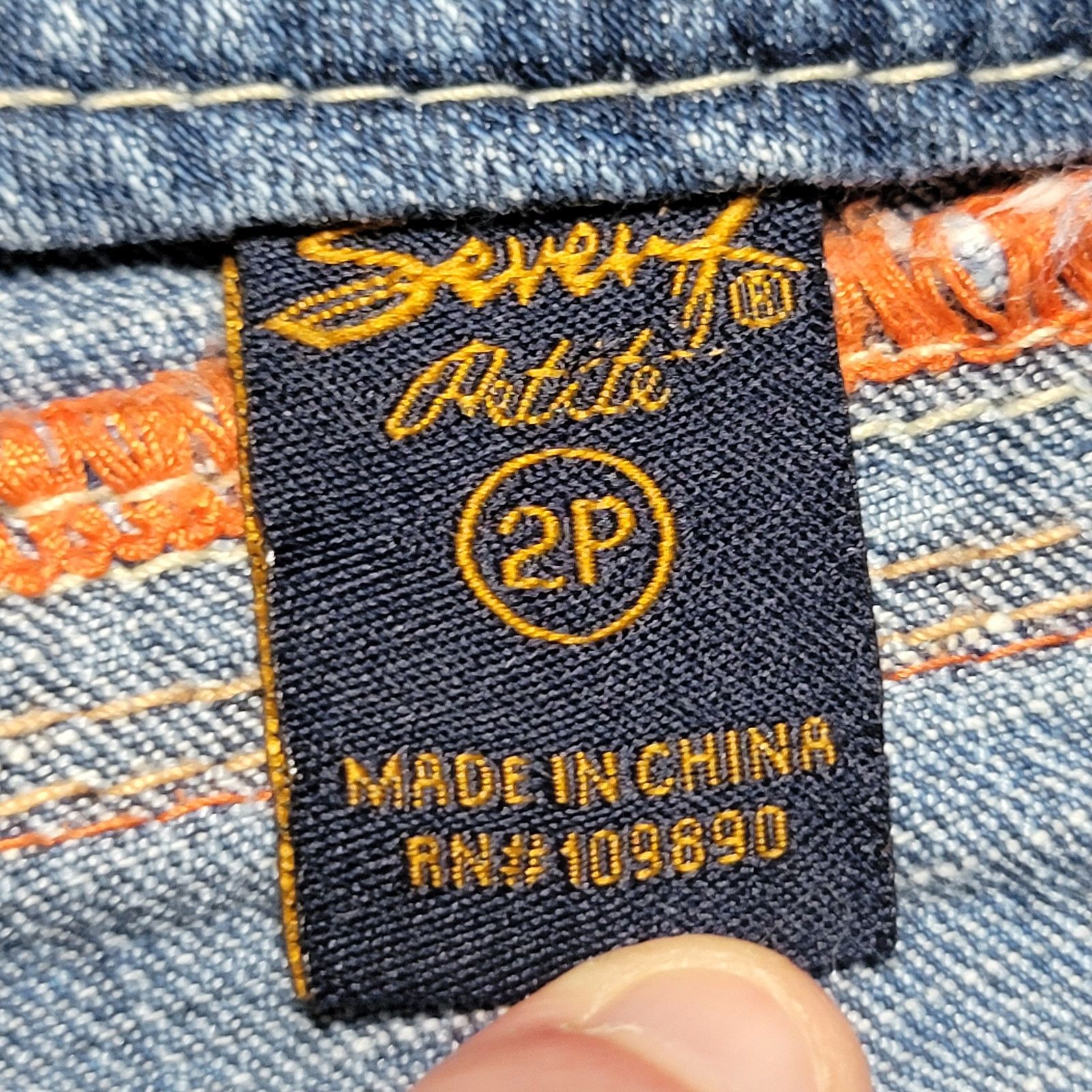 Seven 7 Seven7 Boot Cut Denim Jeans - Size 2 Petite Size 26" / US 2 / IT 38 - 5 Thumbnail