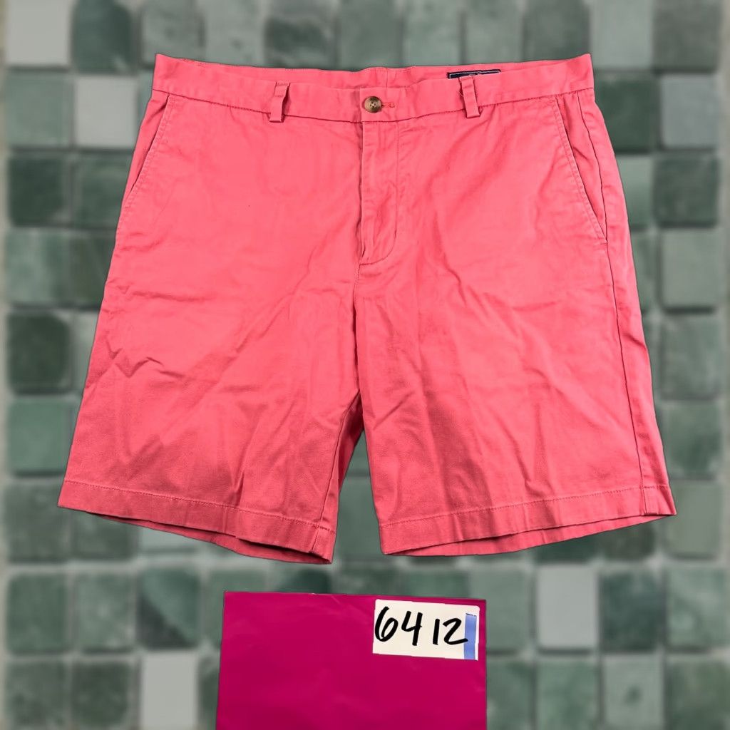 Vineyard Vines Vineyard Vines Breaker Shorts Mens 38 Chino Pink Casual Outdoor Preppy Summer Spring Fall Mens Size US 38 / EU 54 - 1 Thumbnail