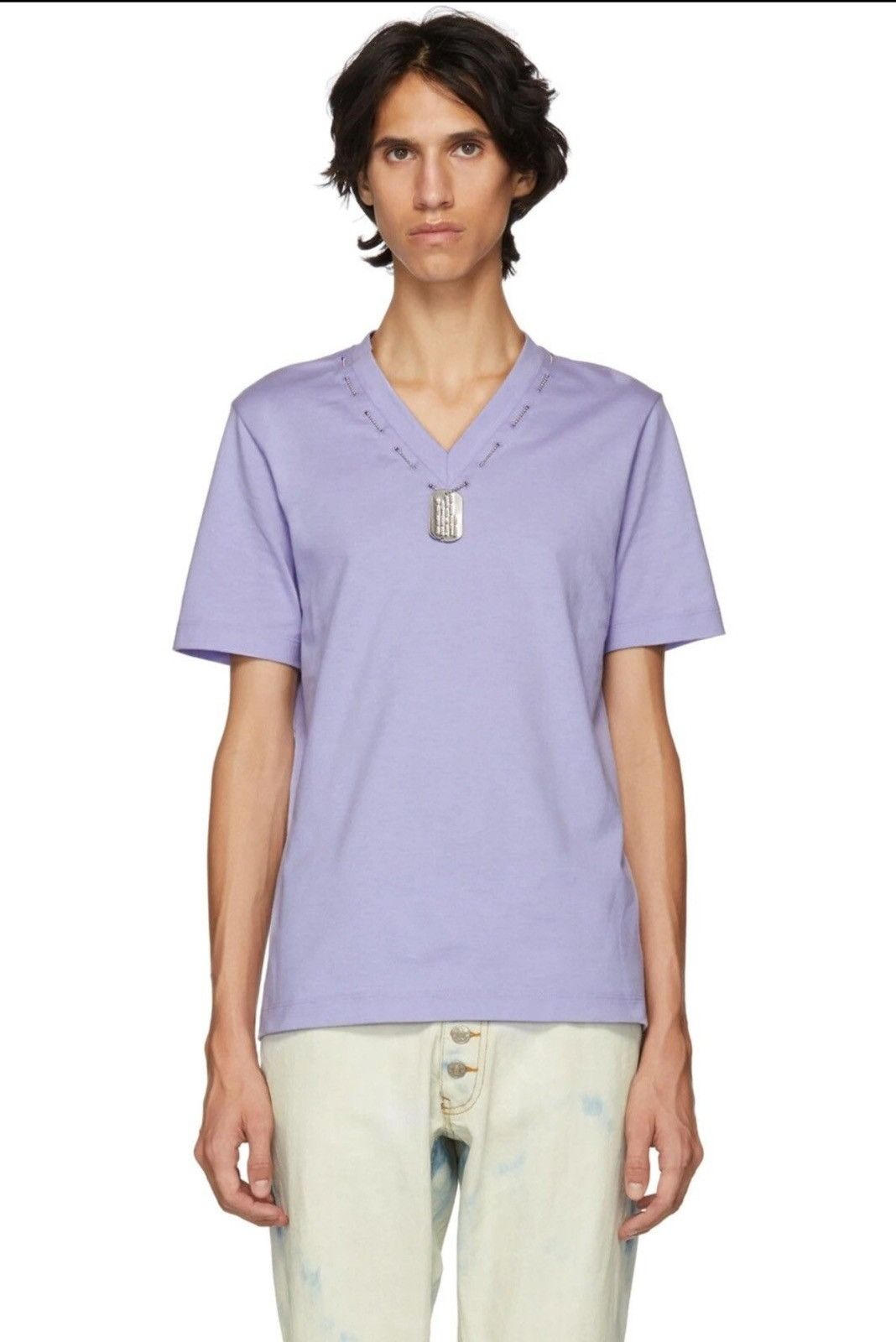 Linder Linder Made in USA Purple Darby Dog Short Sleeve T-shirt Size US S / EU 44-46 / 1 - 1 Thumbnail