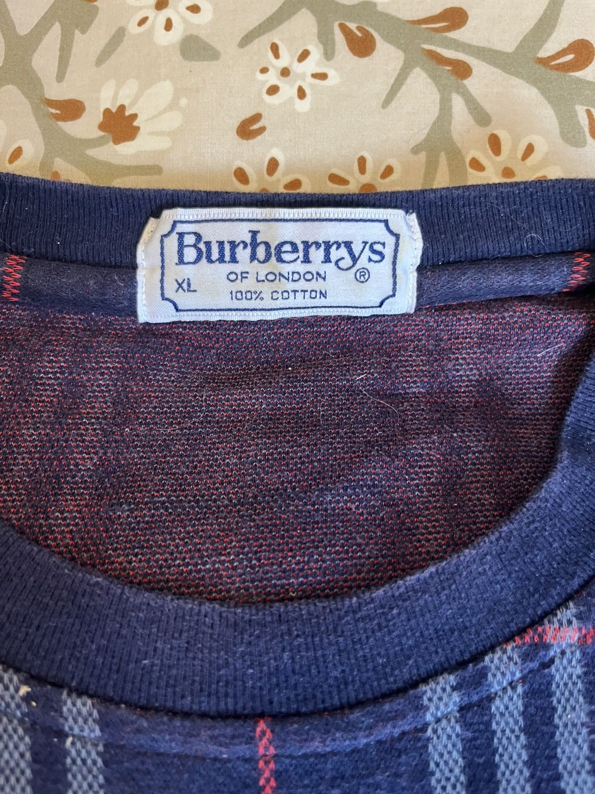 Burberry Vintage Burberry single stitch t-shirt Size US XL / EU 56 / 4 - 3 Thumbnail