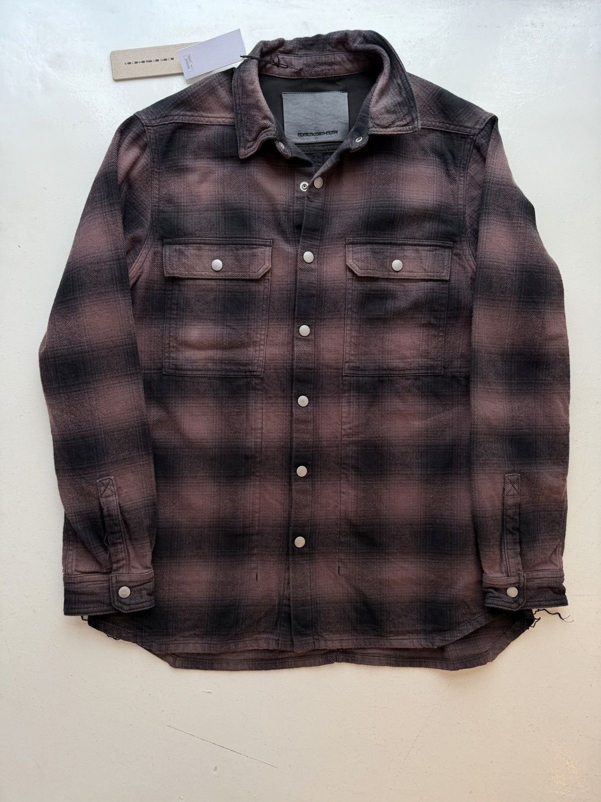 Rick Owens Drkshdw Outershirt Size US XL / EU 56 / 4 - 1 Thumbnail