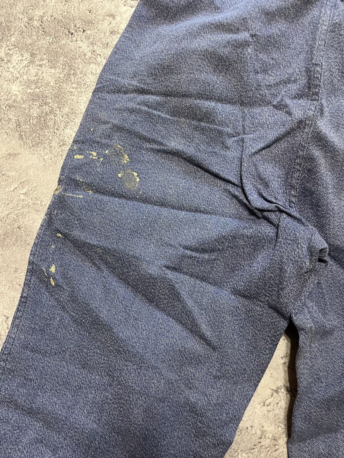 Vintage Rare Archive Lutteurs Workwear Salt & Pepper Heavy Trousers Size US 30 / EU 46 - 6 Thumbnail