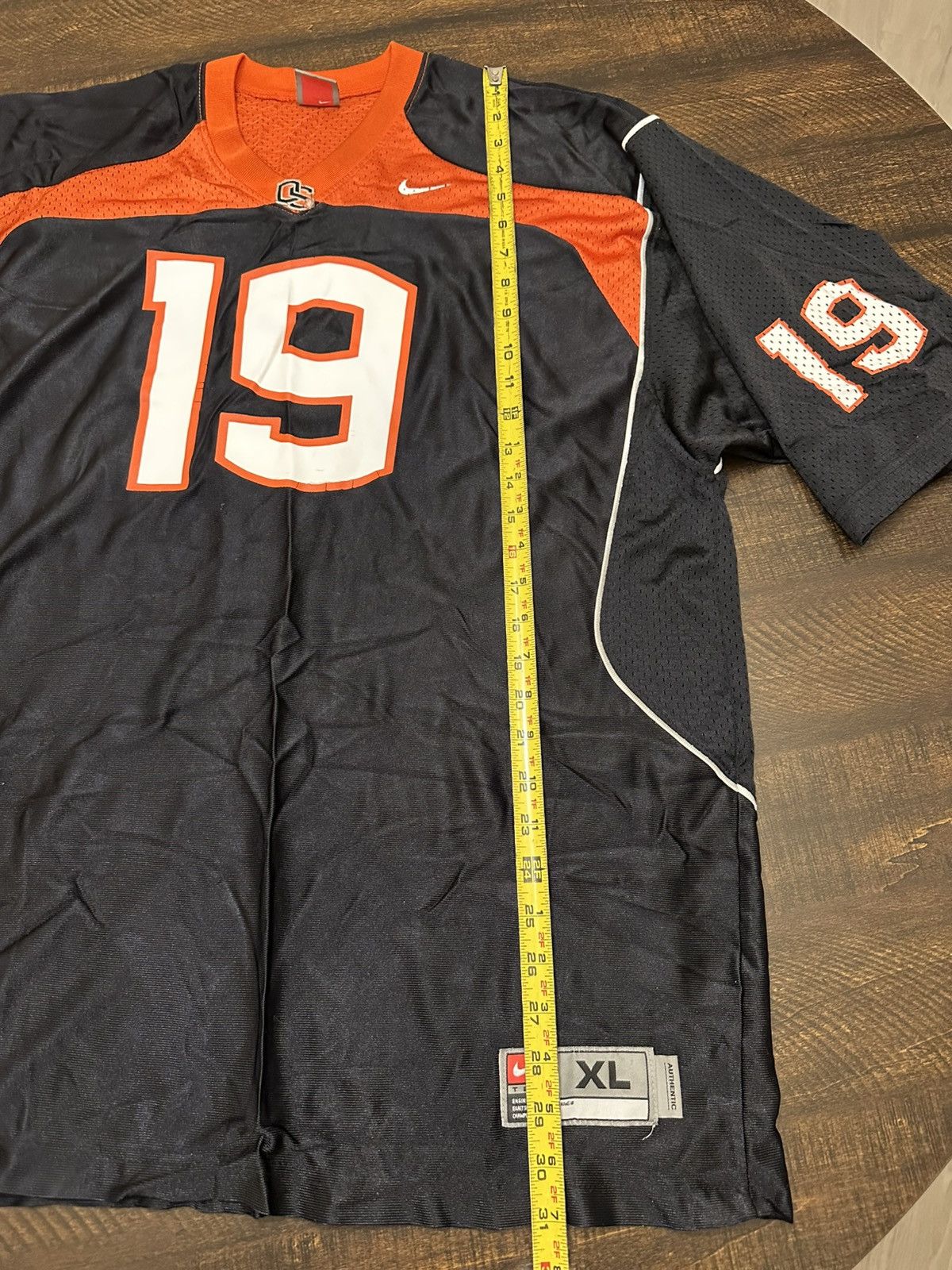 Nike VINTAGE NIKE NCAA OREGON STATE BEAVERS #19 JERSEY SIZE XL Size US XL / EU 56 / 4 - 7 Thumbnail