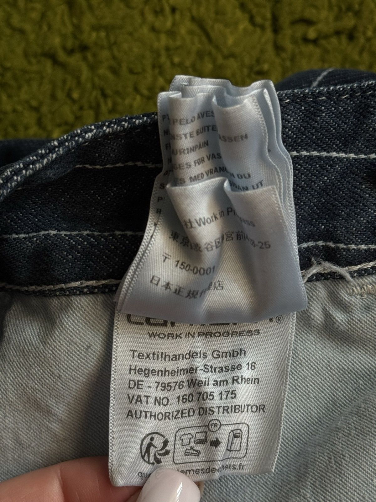 Carhartt Carhartt WIP workcore style striped orlean jeans Size 27" / US 4 / IT 40 - 12 Thumbnail