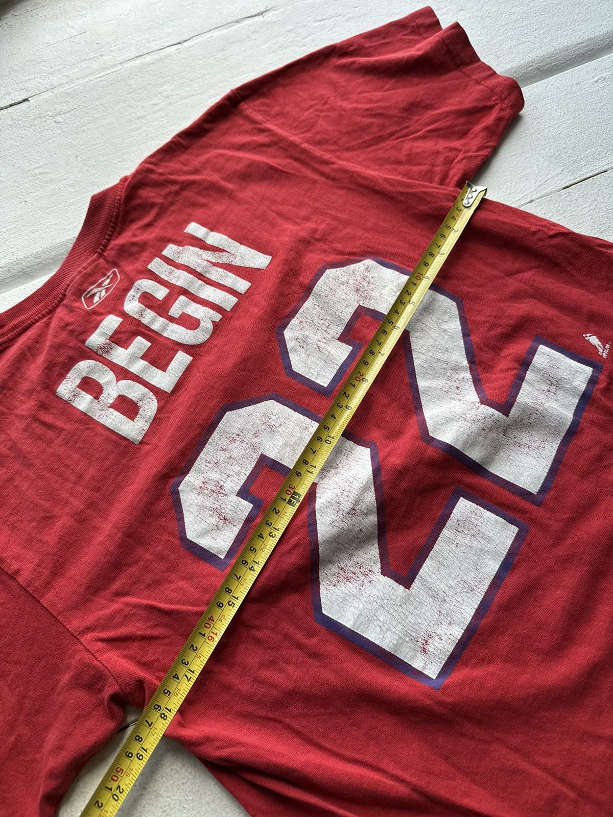Vintage 🚨REEBOK MONTREAL CANADIES BEGIN 22 TEE HOCKEY NHL BIG LOGO Size US S / EU 44-46 / 1 - 12 Thumbnail