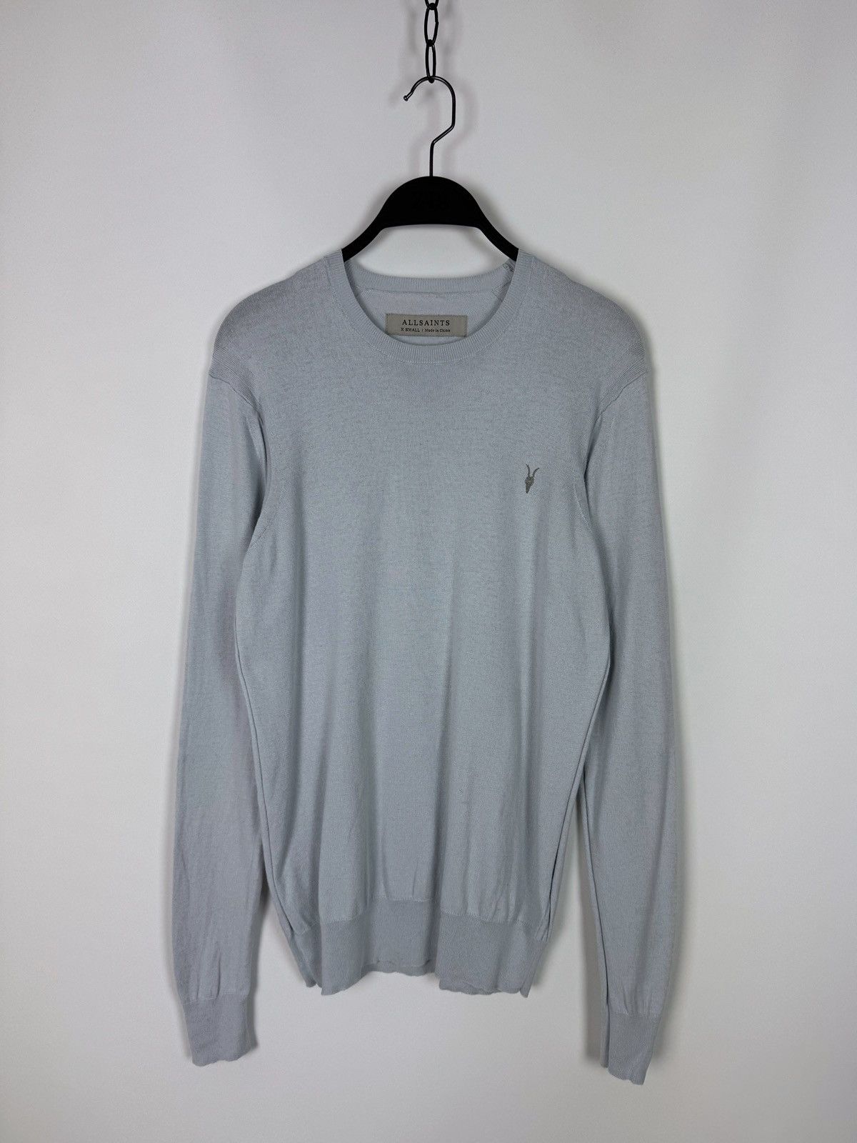 Allsaints AllSaints Rue Crew Light Cotton Blend Sweater Size US XS / EU 42 / 0 - 1 Thumbnail