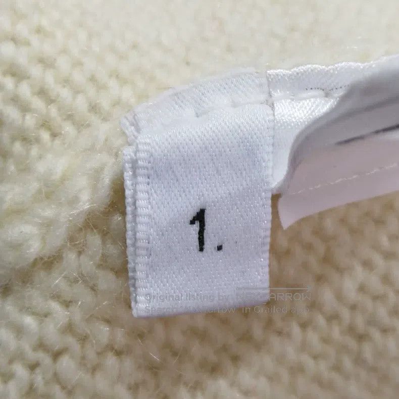 Thom Browne Thom Browne Woolen sweater with round collar and openwork Size US S / EU 44-46 / 1 - 6 Thumbnail