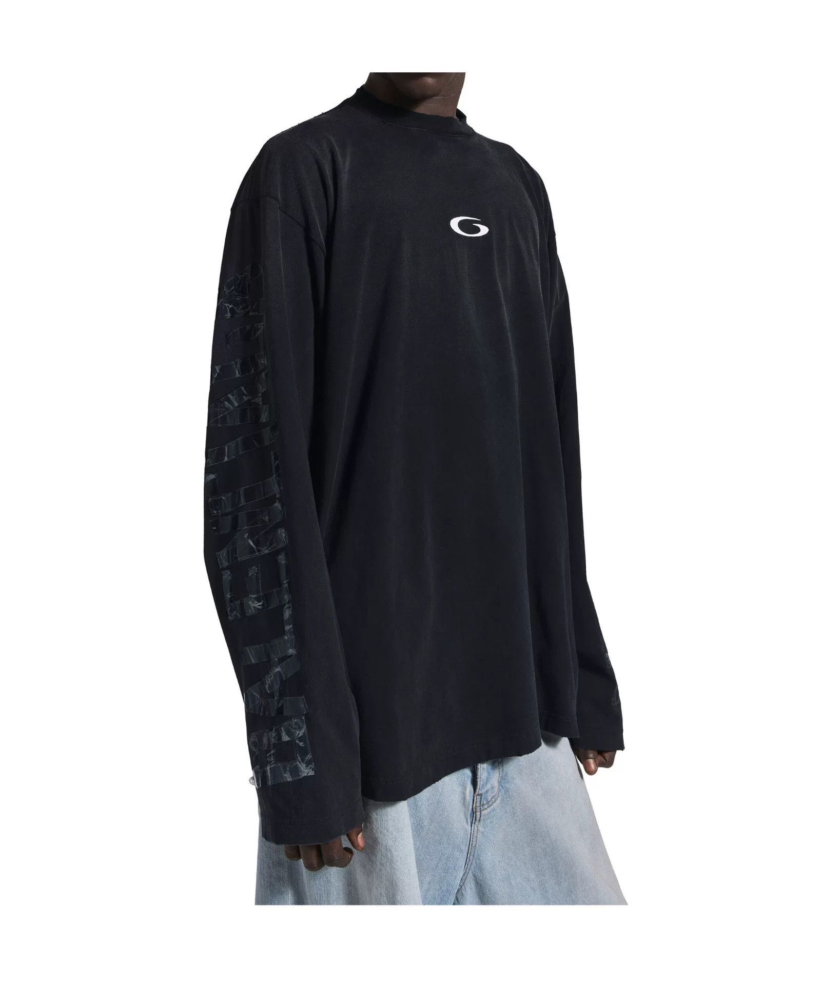 Balenciaga balenciaga transparent tape long sleeve t-shirt Size US XS / EU 42 / 0 - 4 Thumbnail