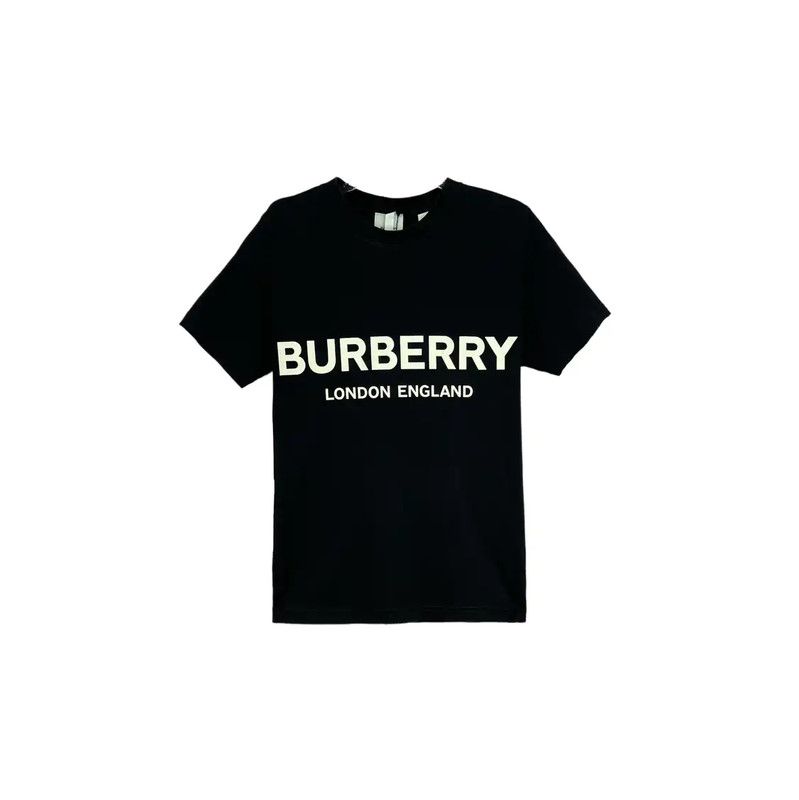 Burberry Burberry Black Cotton Short Sleeve T-Shirt Size XS / US 0-2 / IT 36-38 - 1 Thumbnail