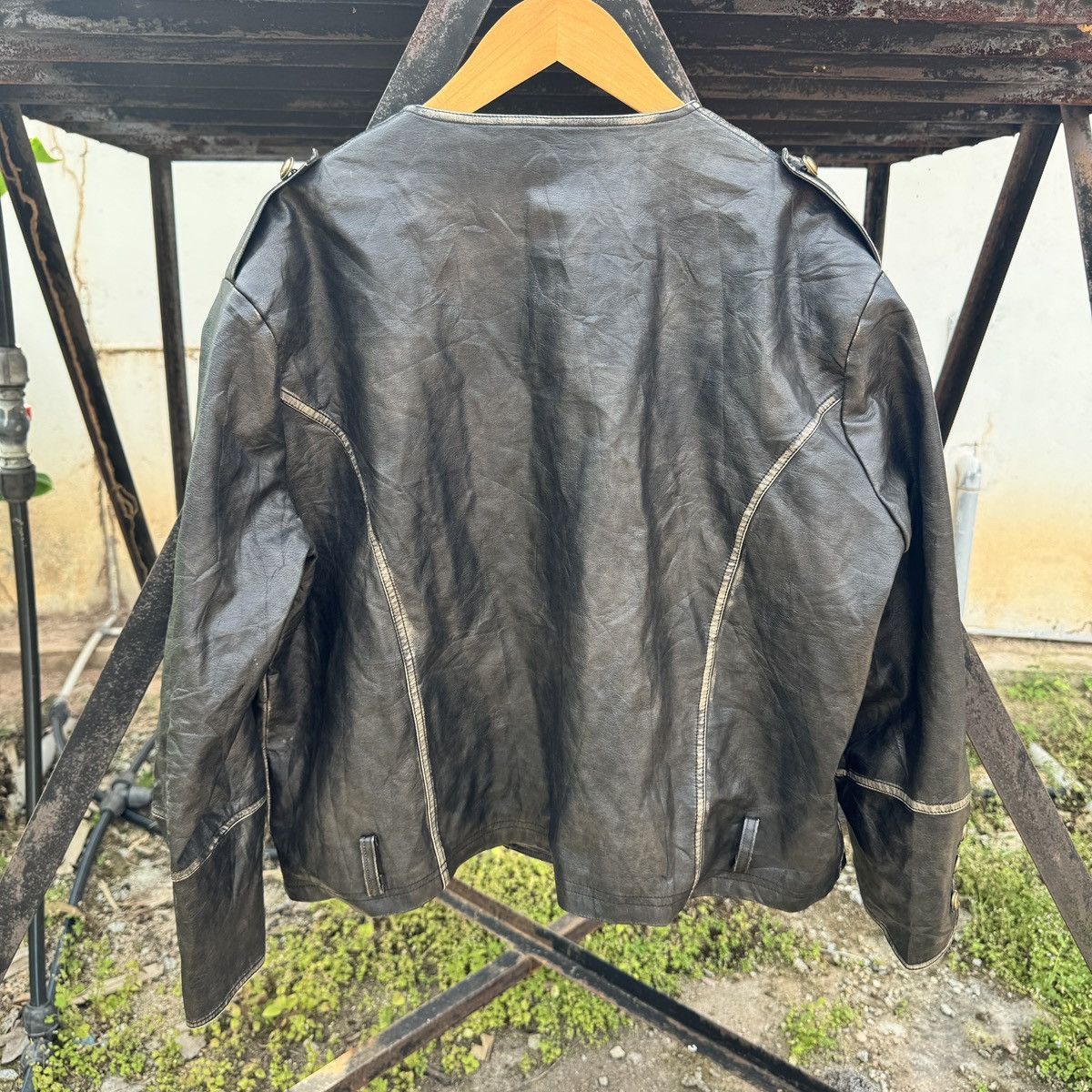 Japanese Brand SpearYouth Leather Jacket Size L / US 10 / IT 46 - 6 Thumbnail
