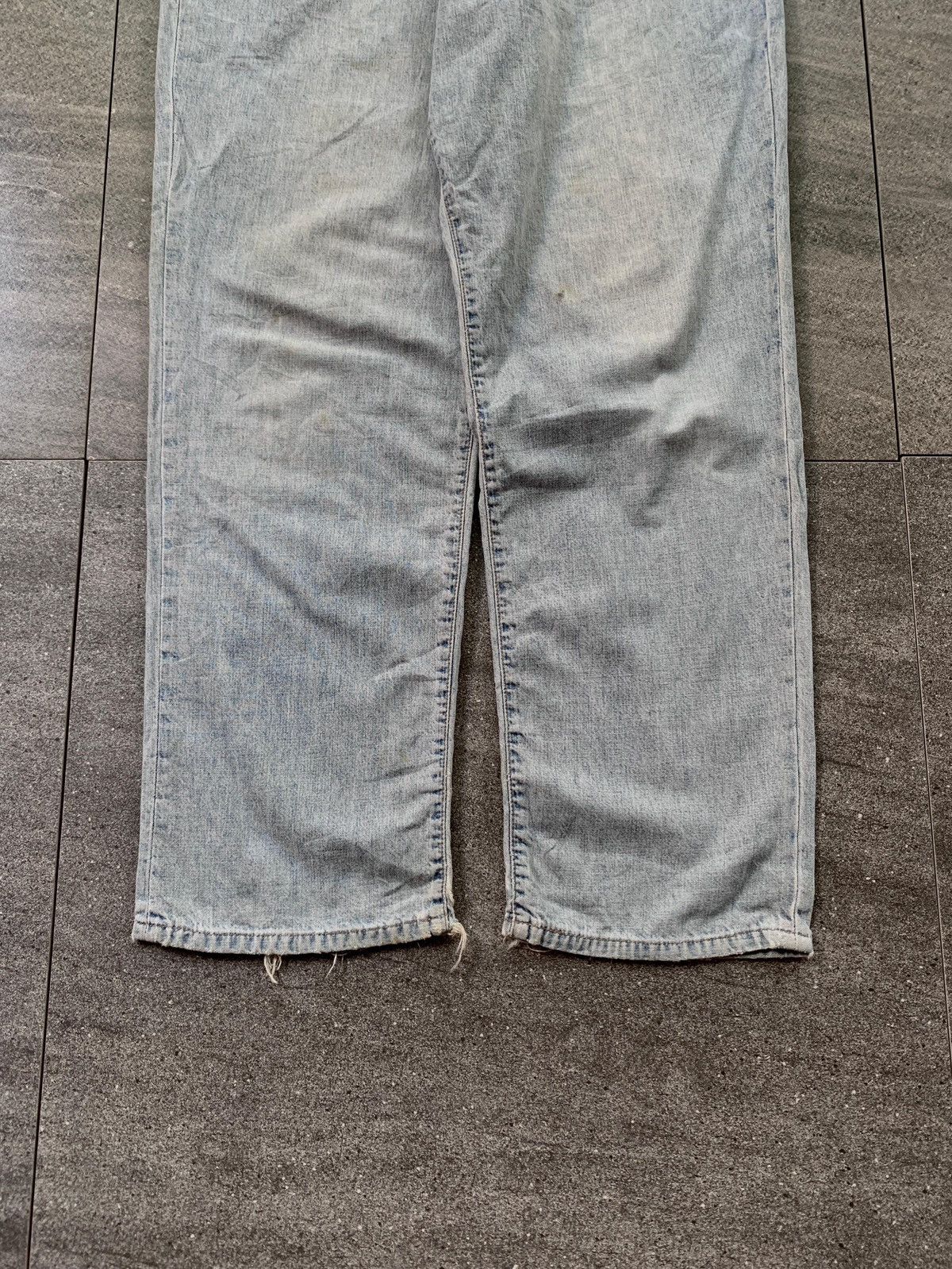 RRL Ralph Lauren FREE TAX! RRL Distressed Wash Denim Jeans Size US 34 / EU 50 - 5 Thumbnail