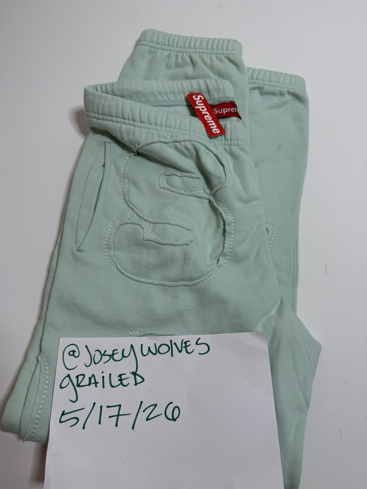 Supreme Supreme Cutout Letters Sweatpants S/S 20 Size US 32 / EU 48 - 4 Thumbnail