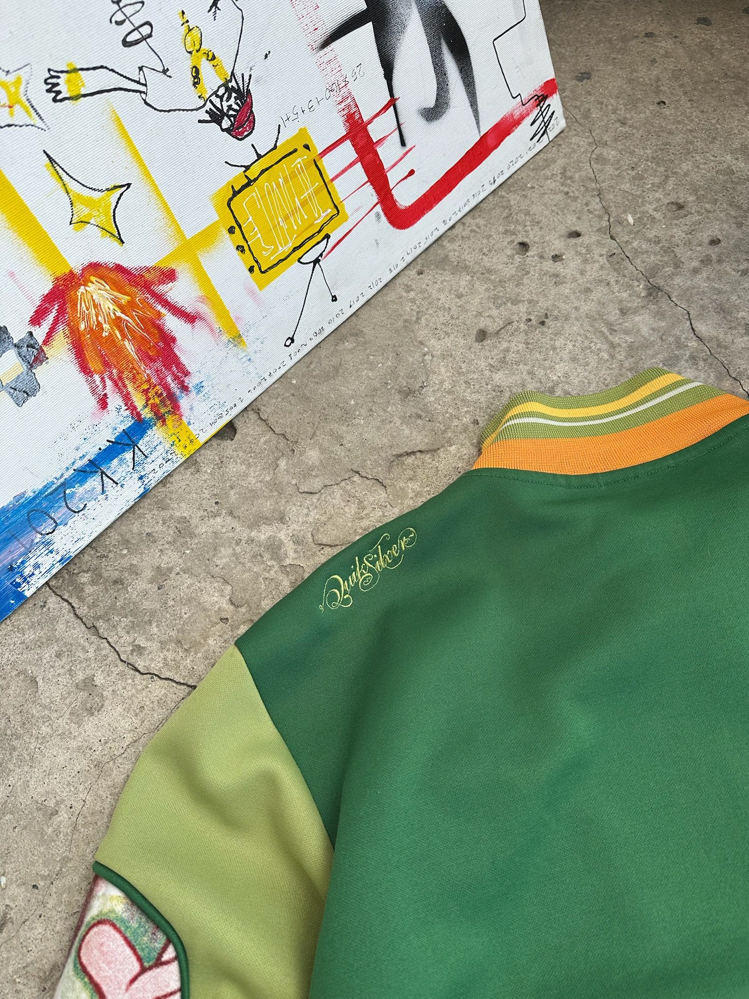 Japanese Brand 🦠 VINTAGE 90’S QUICKSILVER BIG LOGO Y2K TRACK JACKET Size US M / EU 48-50 / 2 - 14 Thumbnail