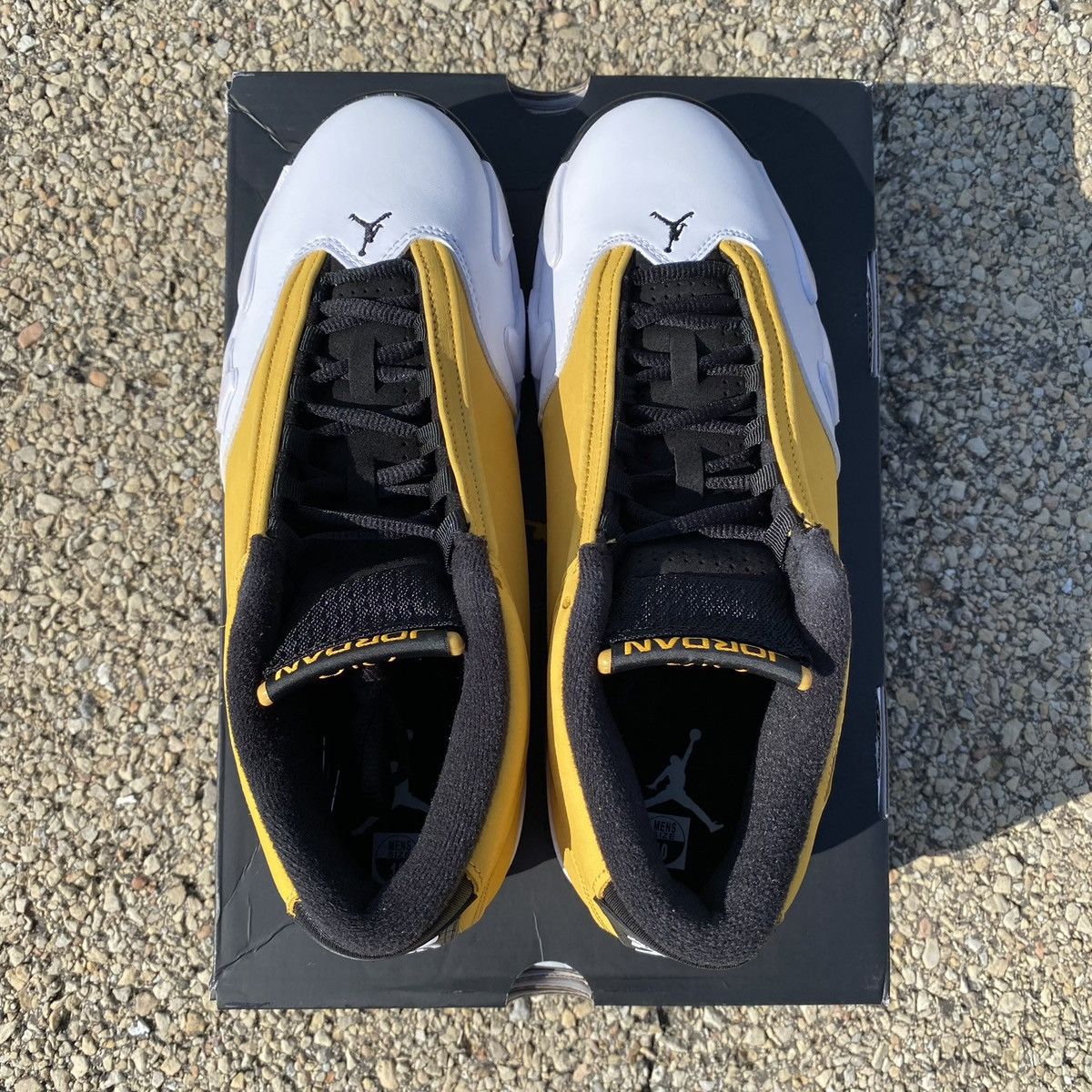 Jordan Brand Nike Air Jordan 14 Retro Ginger 2022 487471-701 Mens 10 NEW Size US 10 / EU 43 - 5 Thumbnail